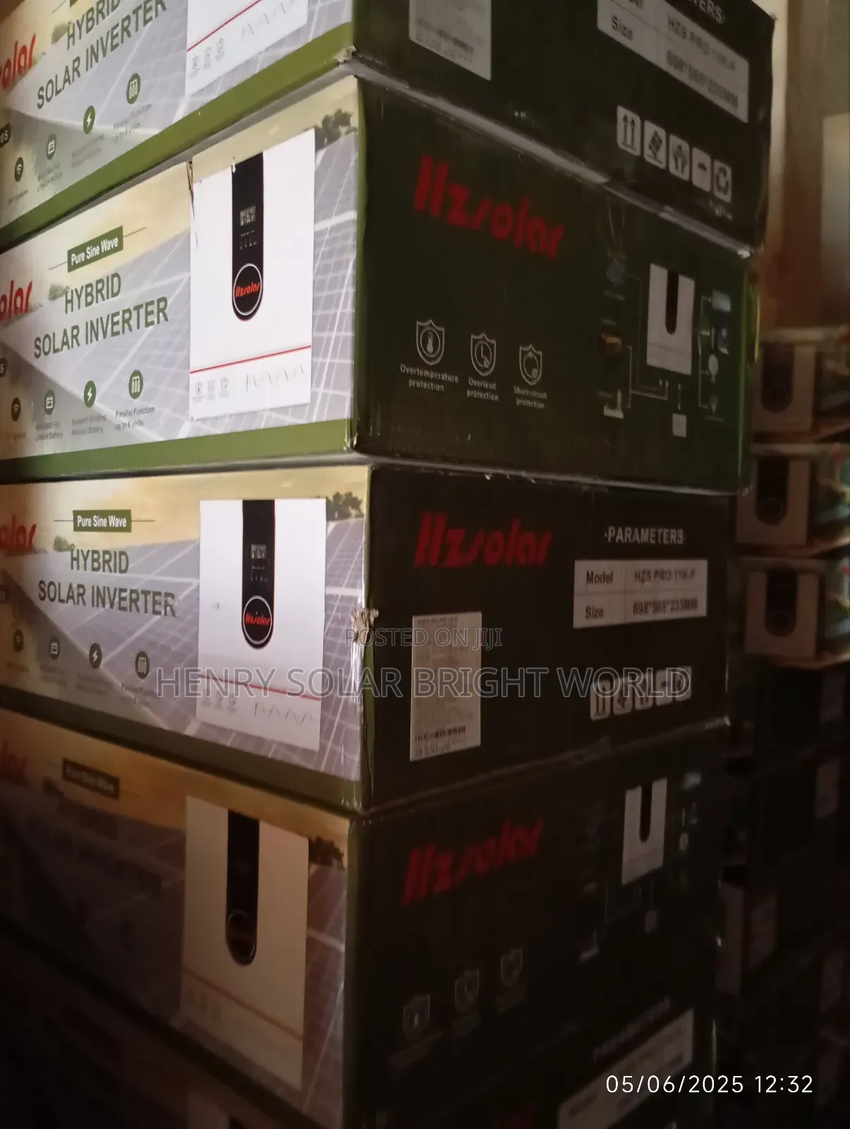 Hzolar 12kva 48v Hibrid Inverter