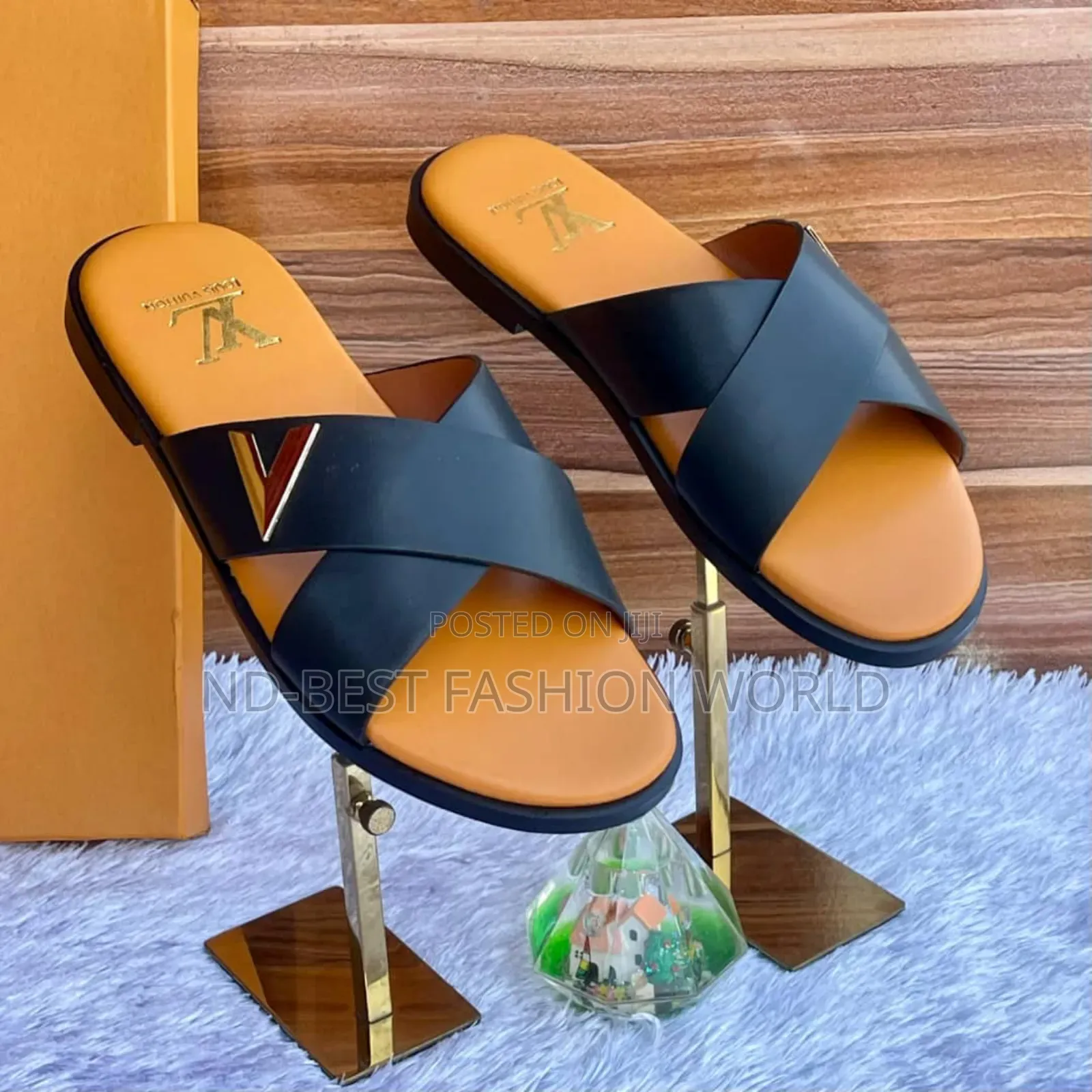 Gucci Luxury Leather Slippers
