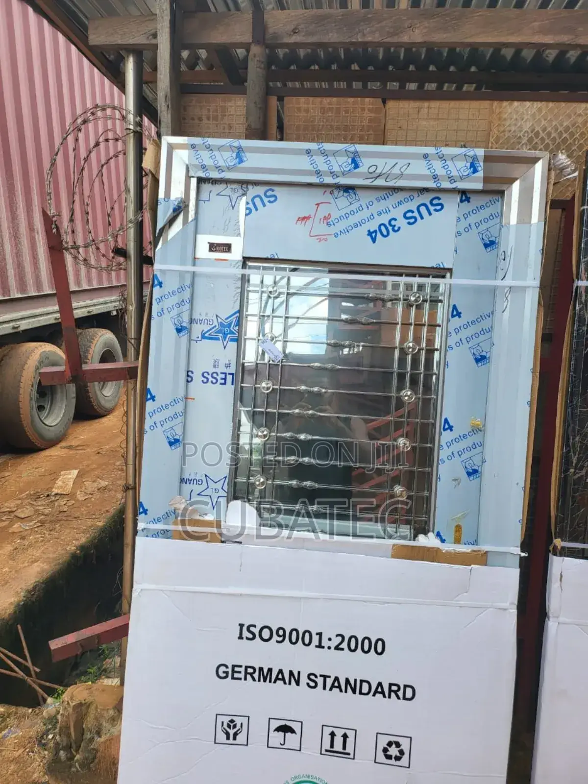 Stainless Glass Door
