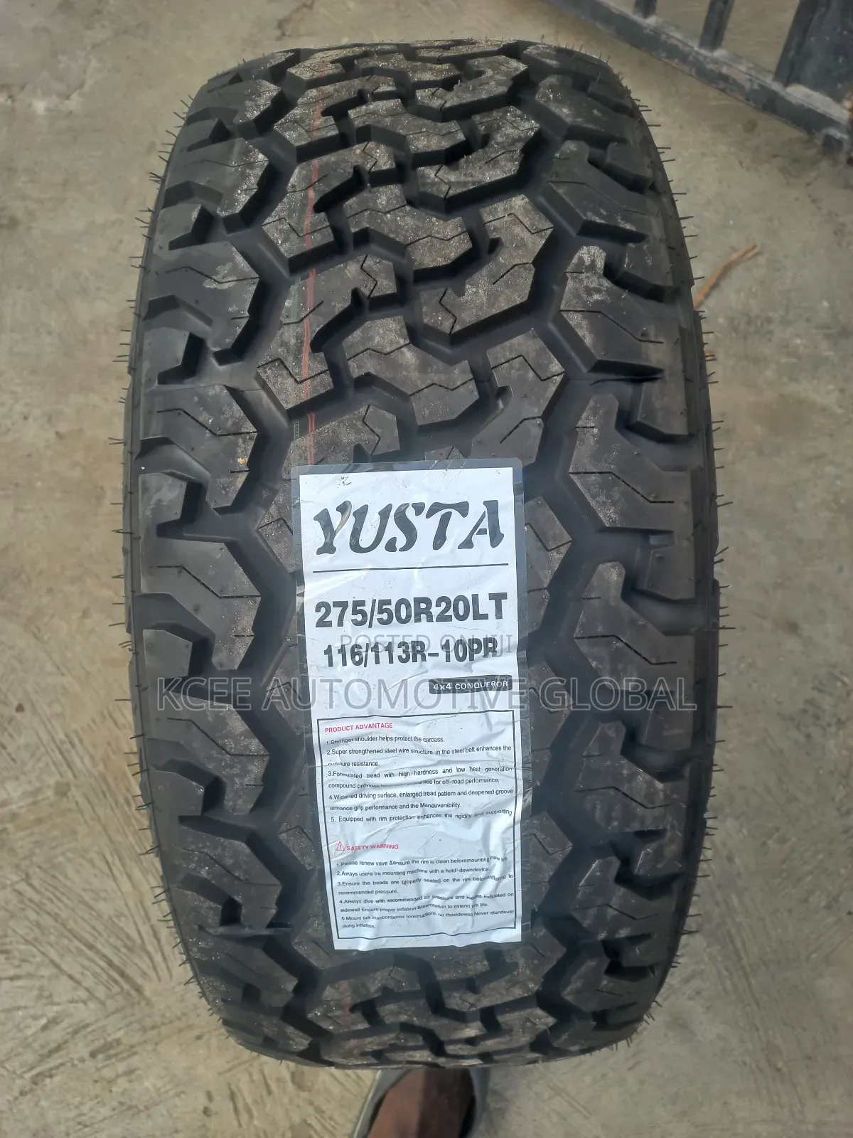 Tires Yusta 275/50r20 Lt
