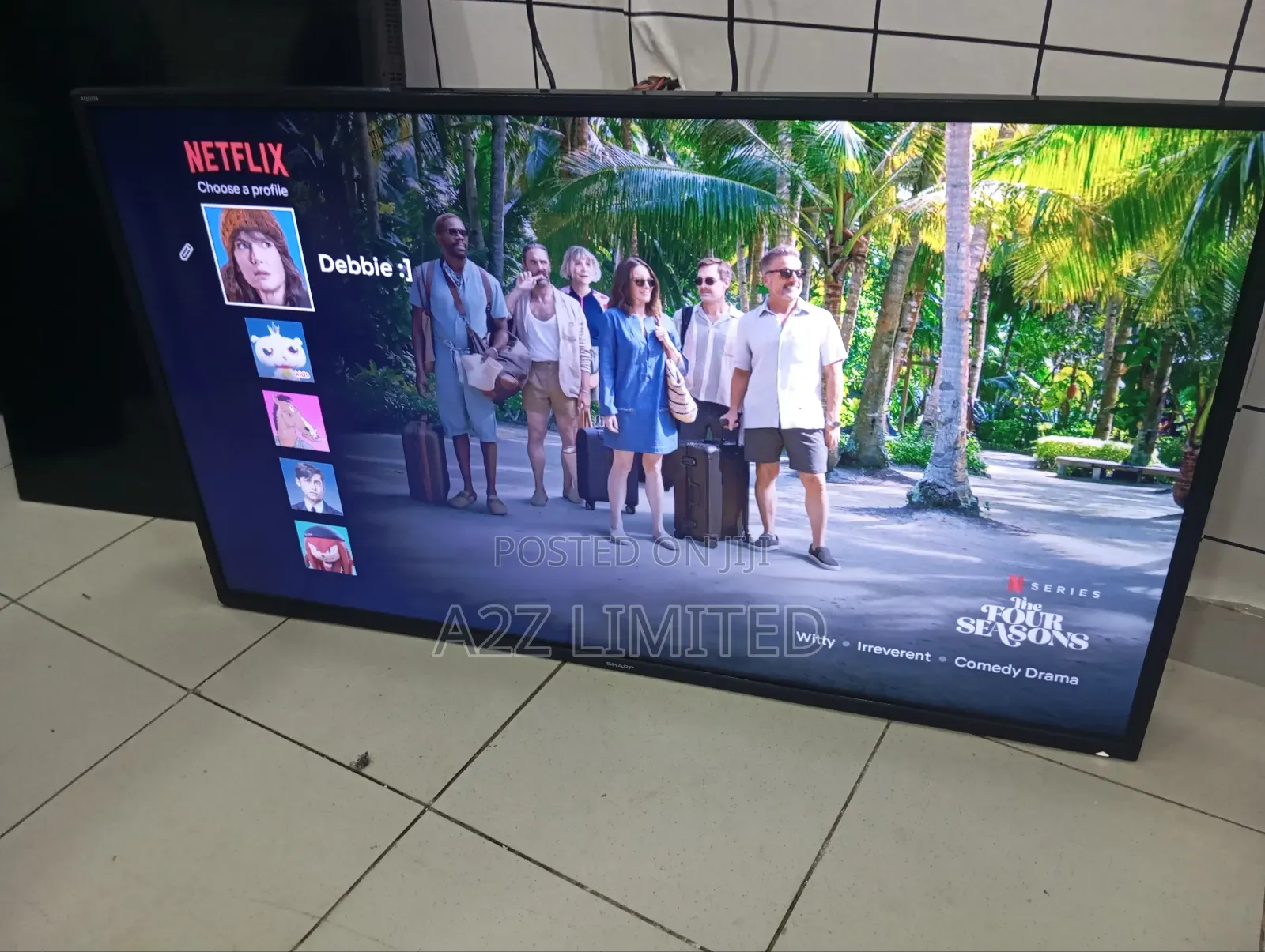 40inch Smart Tv With Free Netflix and Prime Video