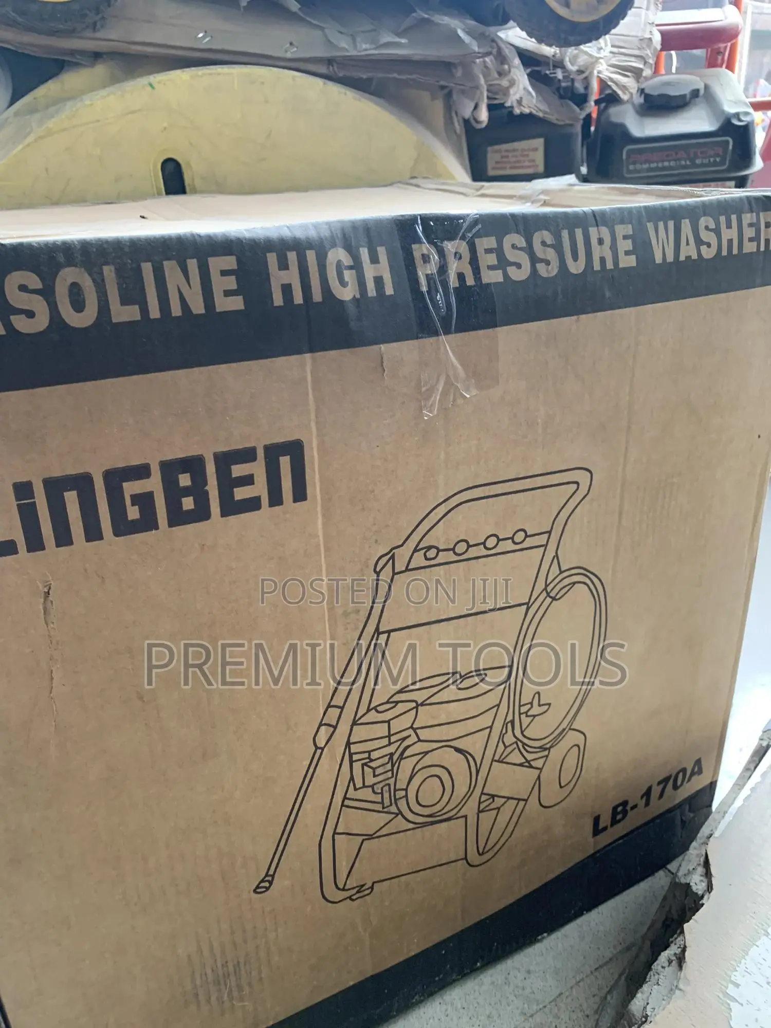 170a Lingben Gasoline High Pressure Washer