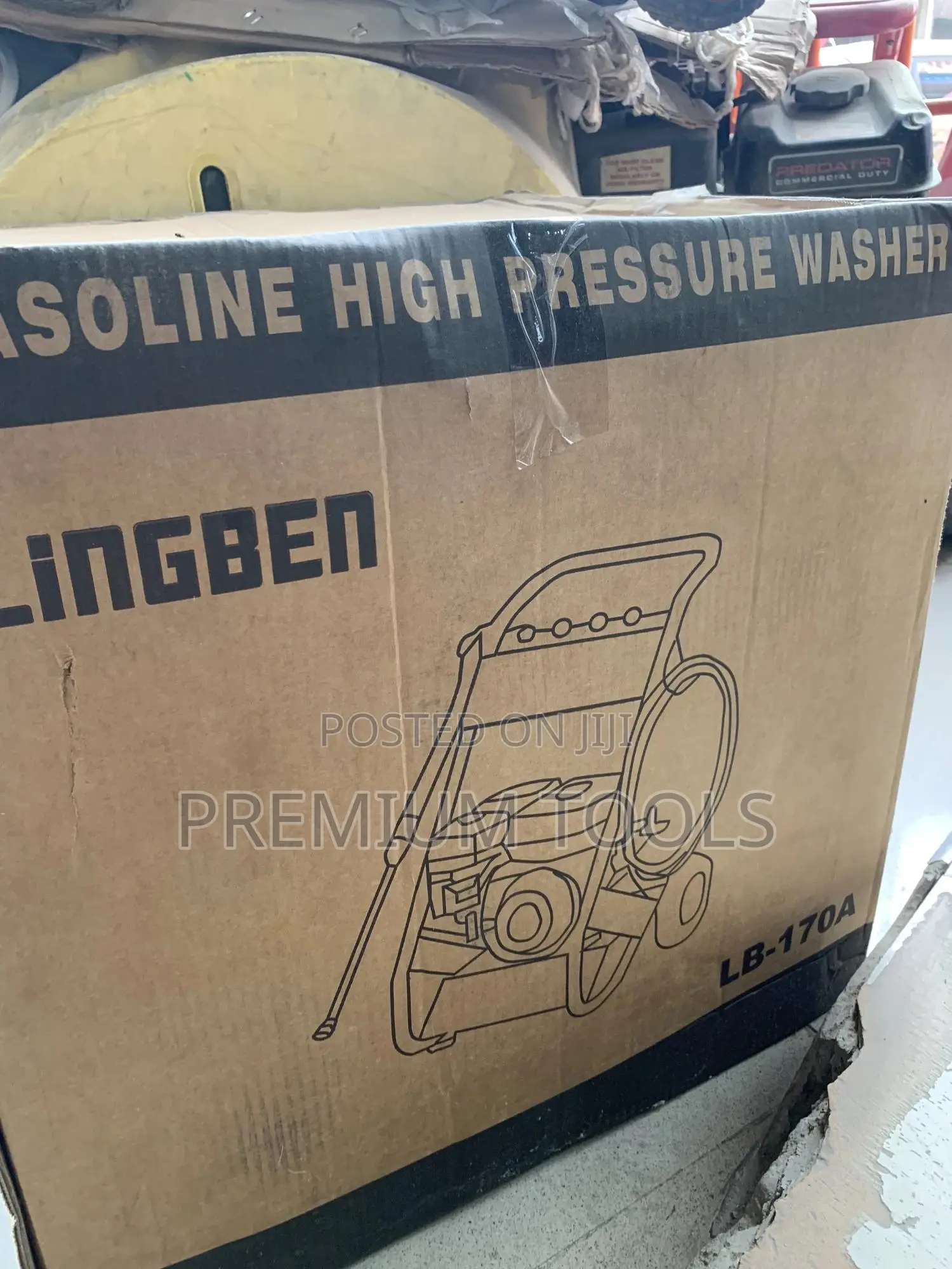 170a Lingben Gasoline High Pressure Washer