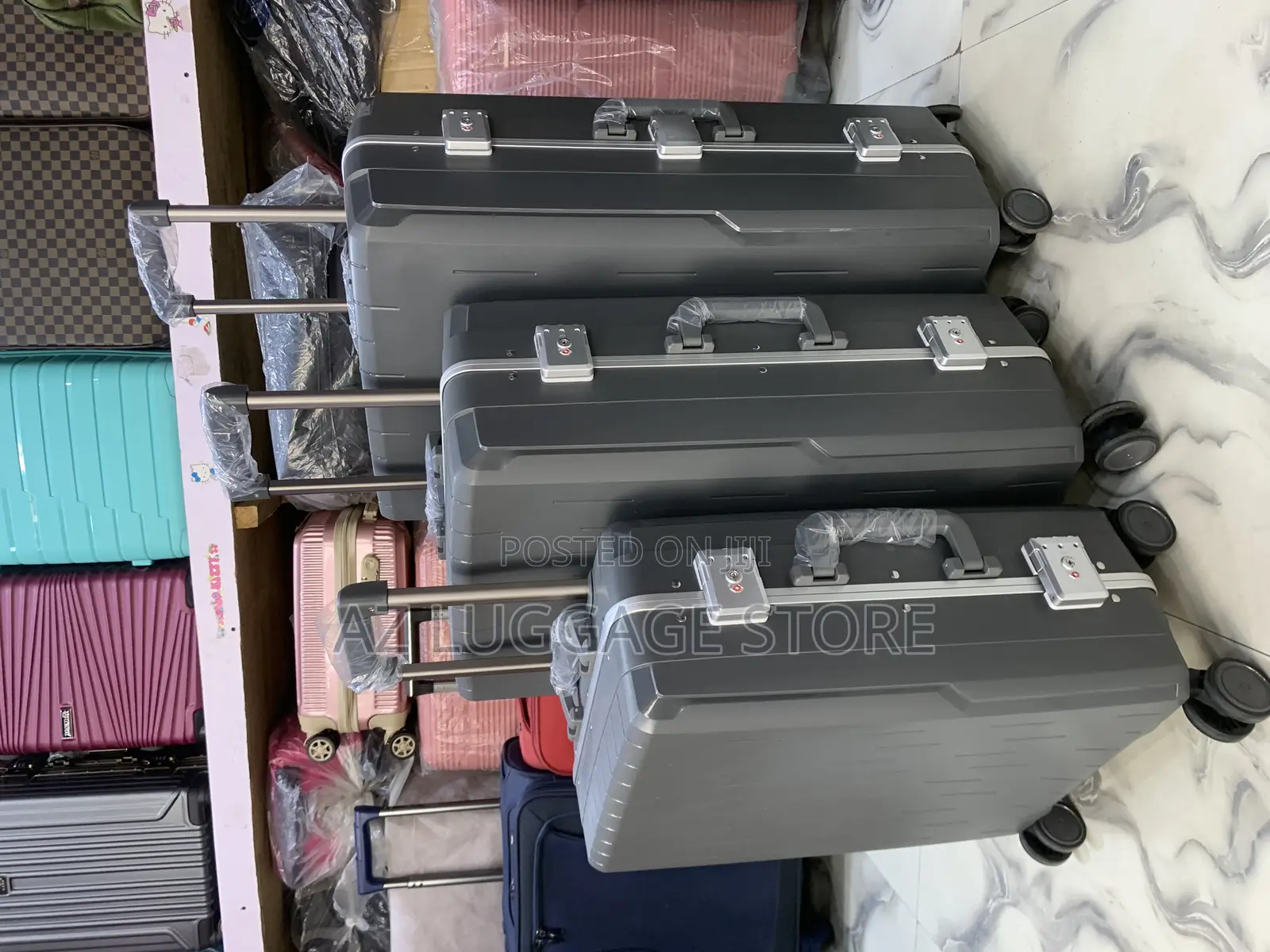 Set of Box Aluminum Luggage