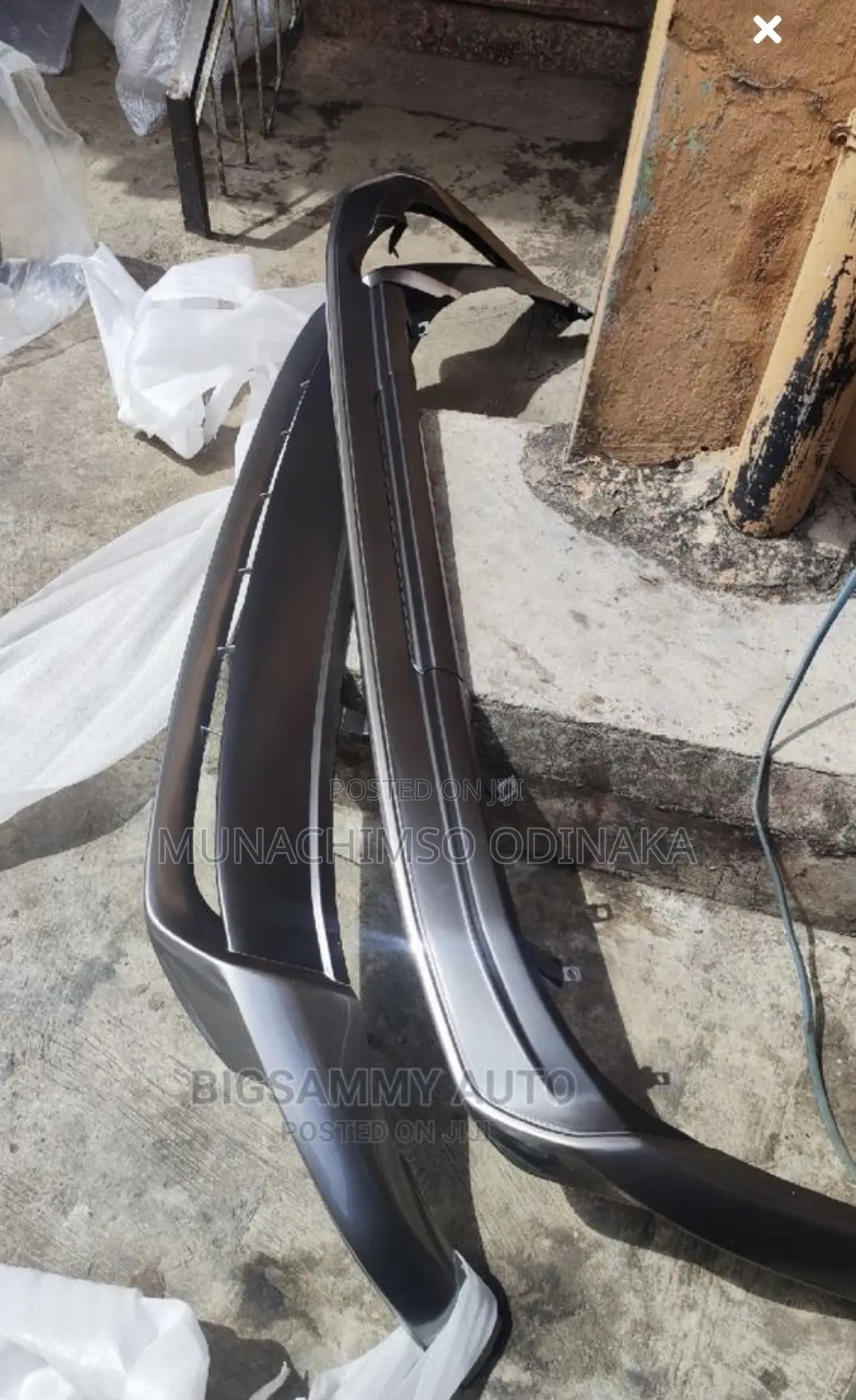Front and Back Spoiler for Gx460 With the Chrome