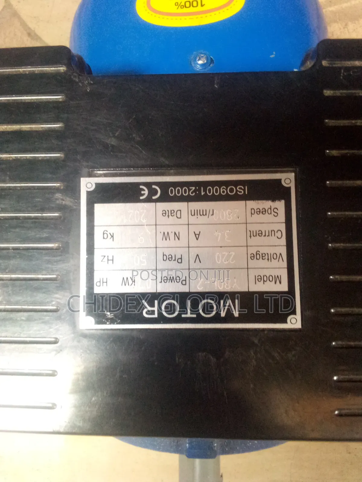 Original Brand New Single Face Electric Motor 0.75kw 1hp