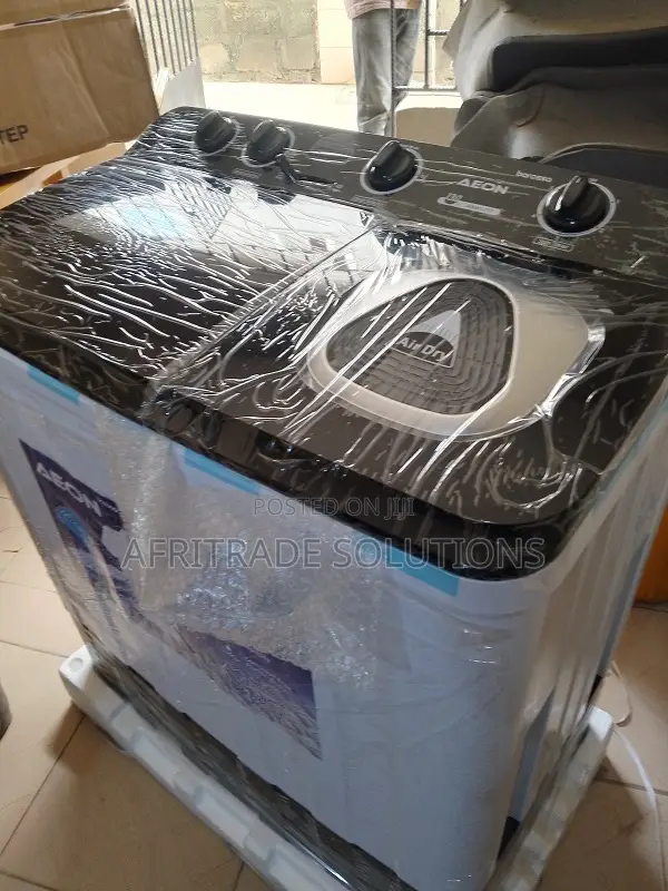 Elegant Aeon Twin Tube 13kg Manual Air Dry Washing Machine
