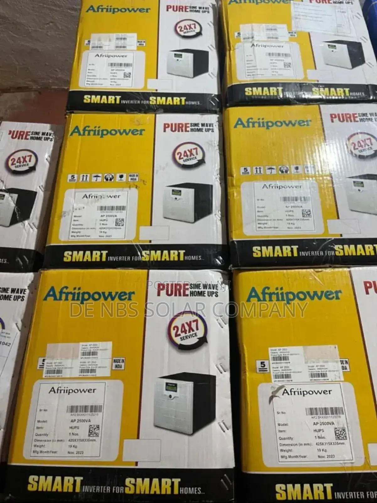 Afriipower 2.5kva 24v Transformer Base India Inverter