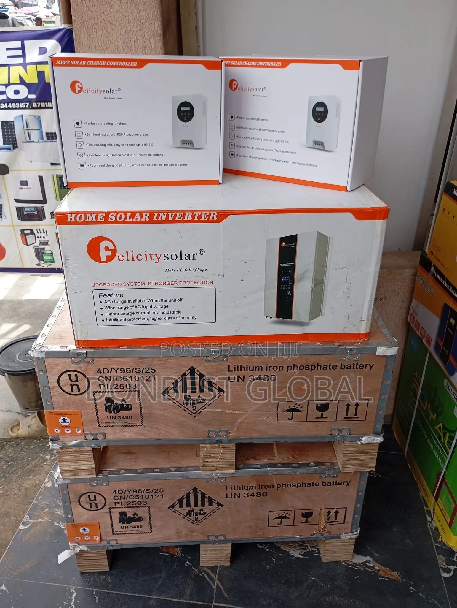 10kwh 51.2v Felicity Lithium Ion Batteries Available