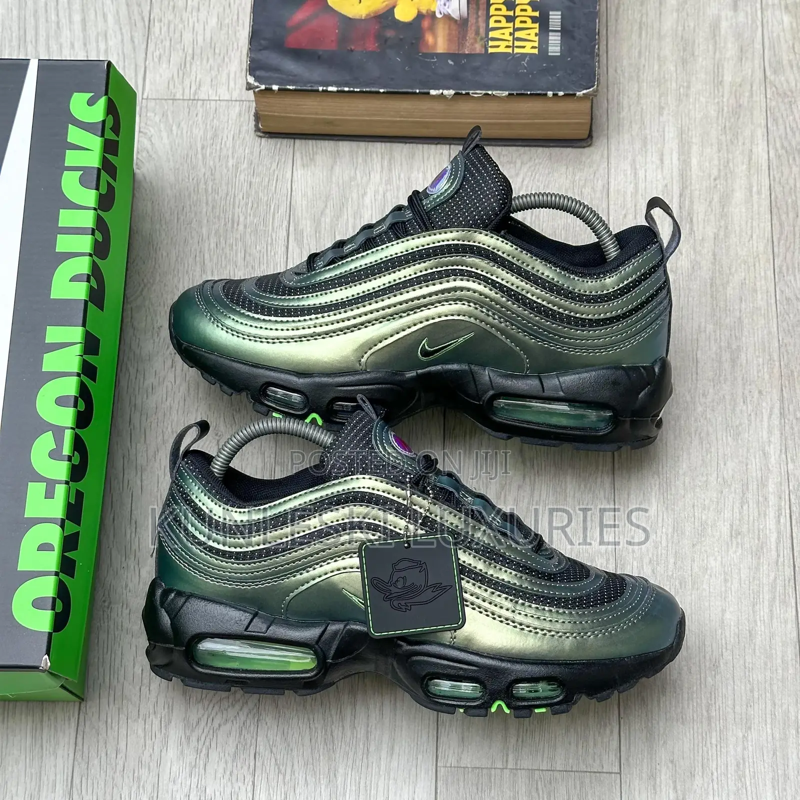 Original Oregon Ducks X Airmax 95/97 Sneakers in 3 Colorways