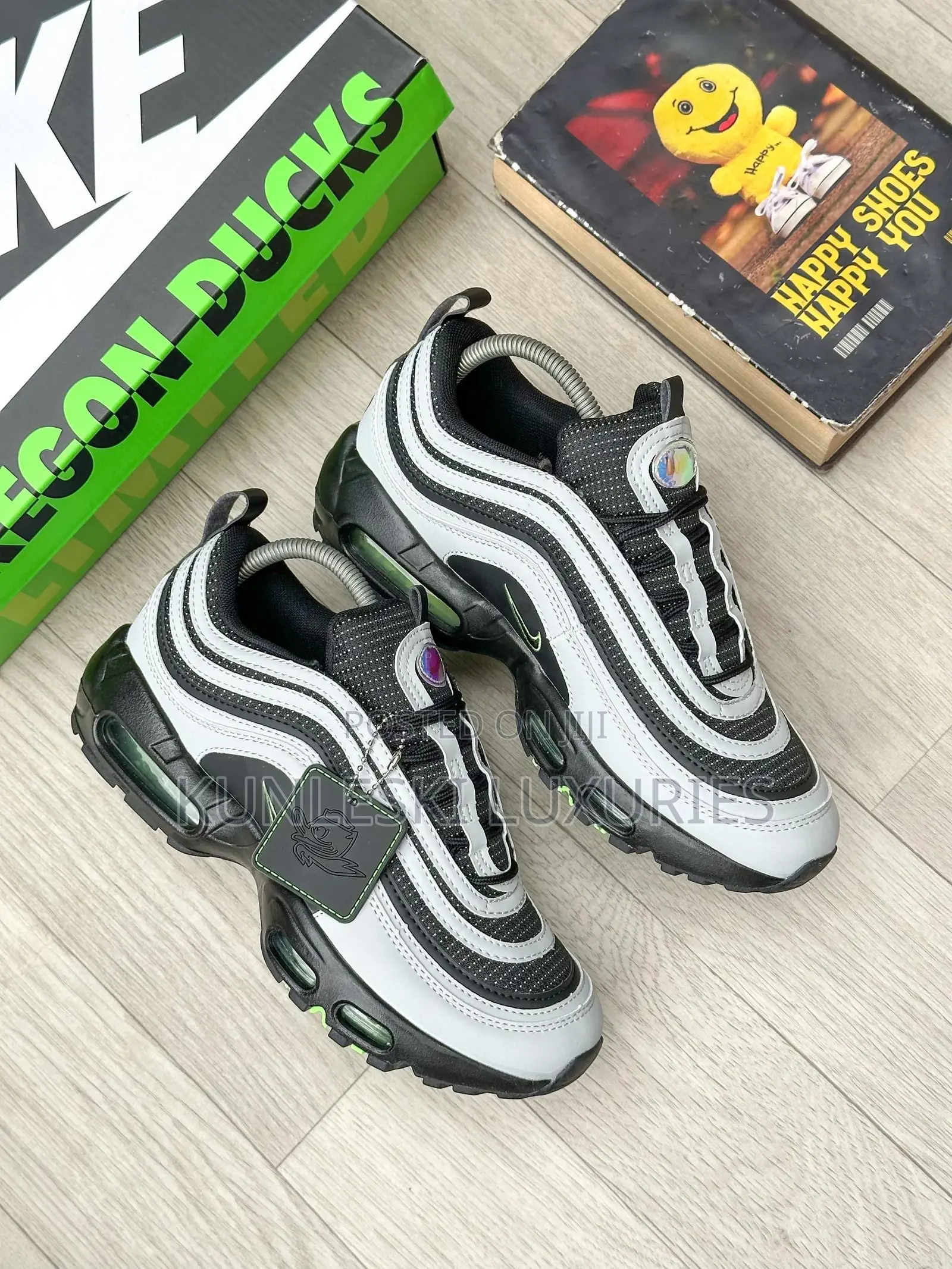 Original Oregon Ducks X Airmax 95/97 Sneakers in 3 Colorways