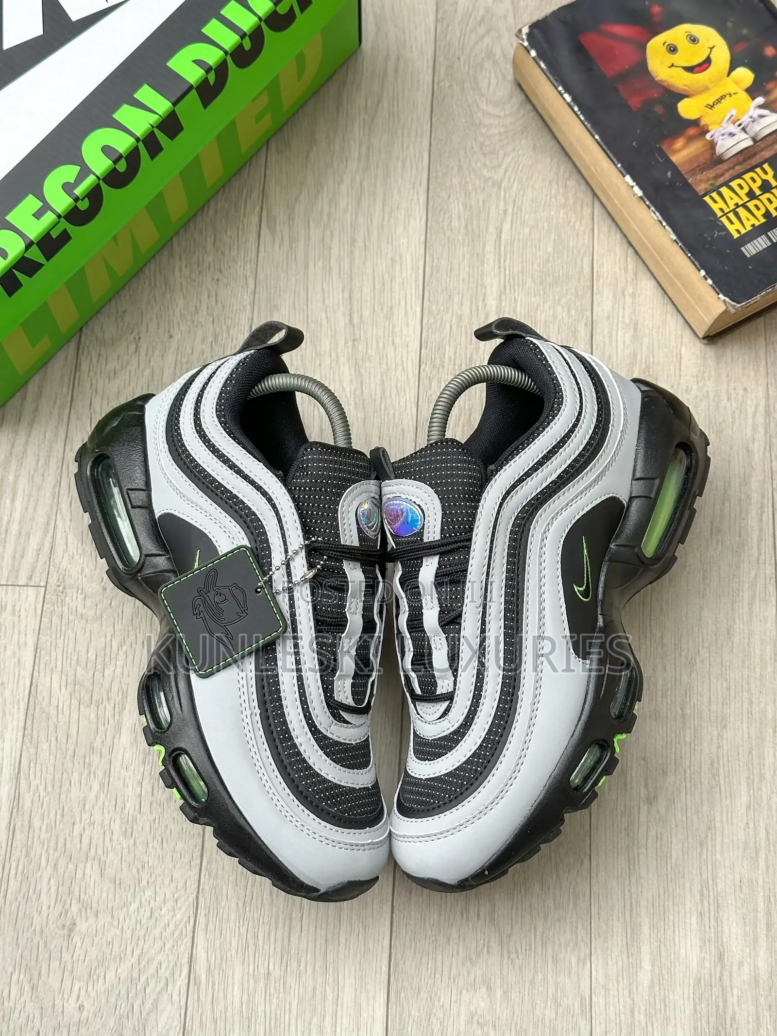 Original Oregon Ducks X Airmax 95/97 Sneakers in 3 Colorways