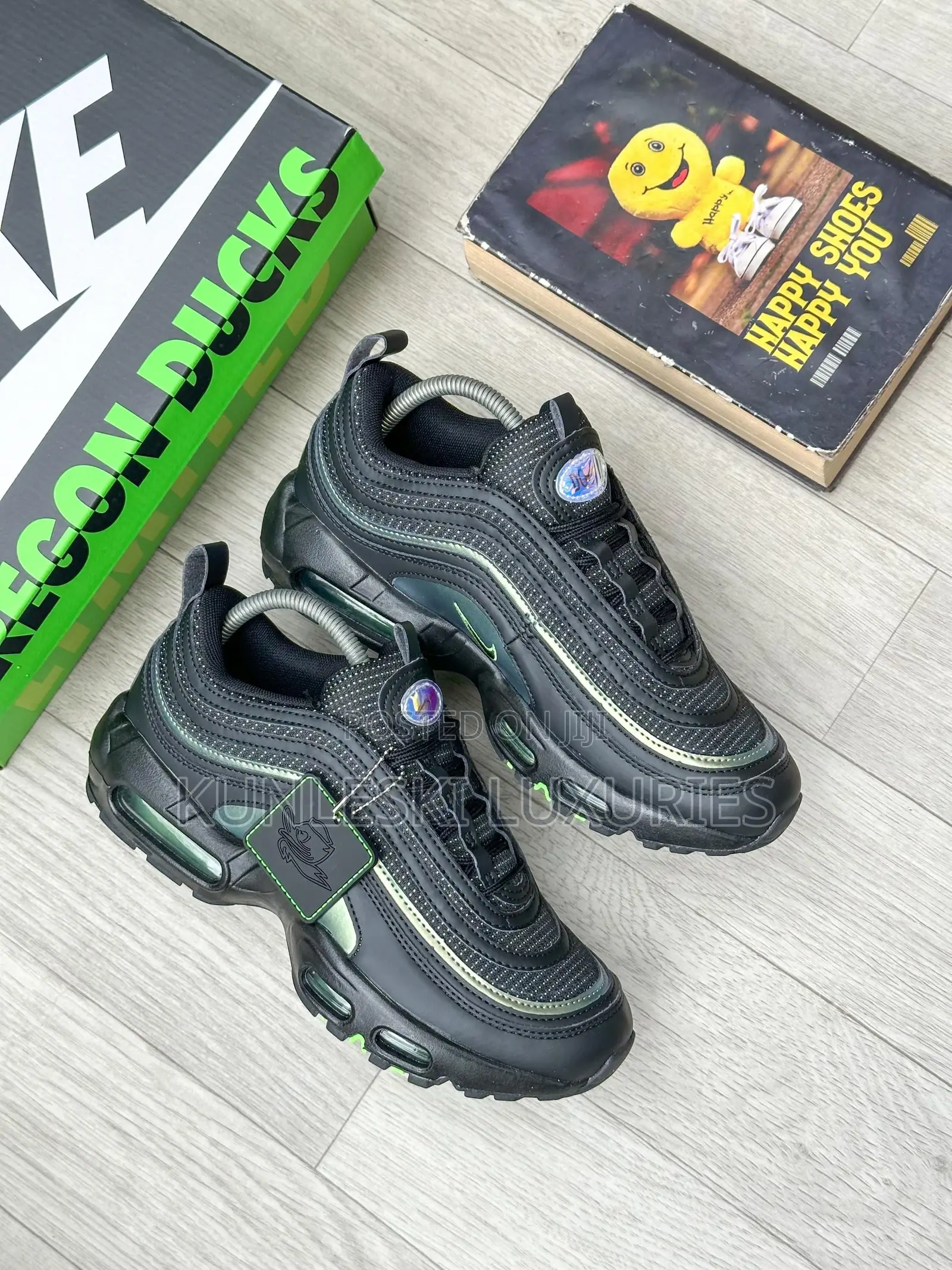 Original Oregon Ducks X Airmax 95/97 Sneakers in 3 Colorways