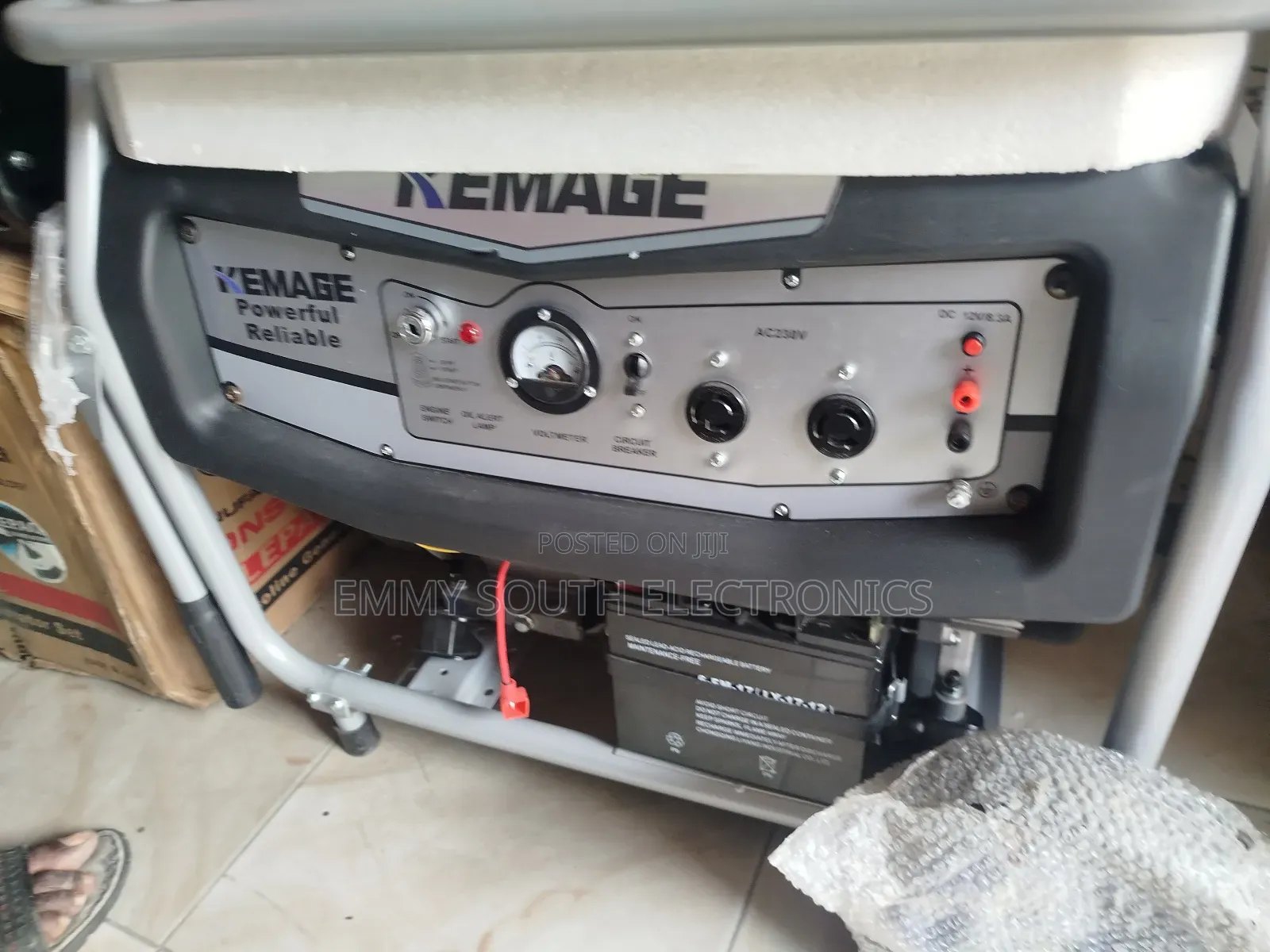 Kemage Petrol Copper Coil Generator Made in Japan 10.0 Kva