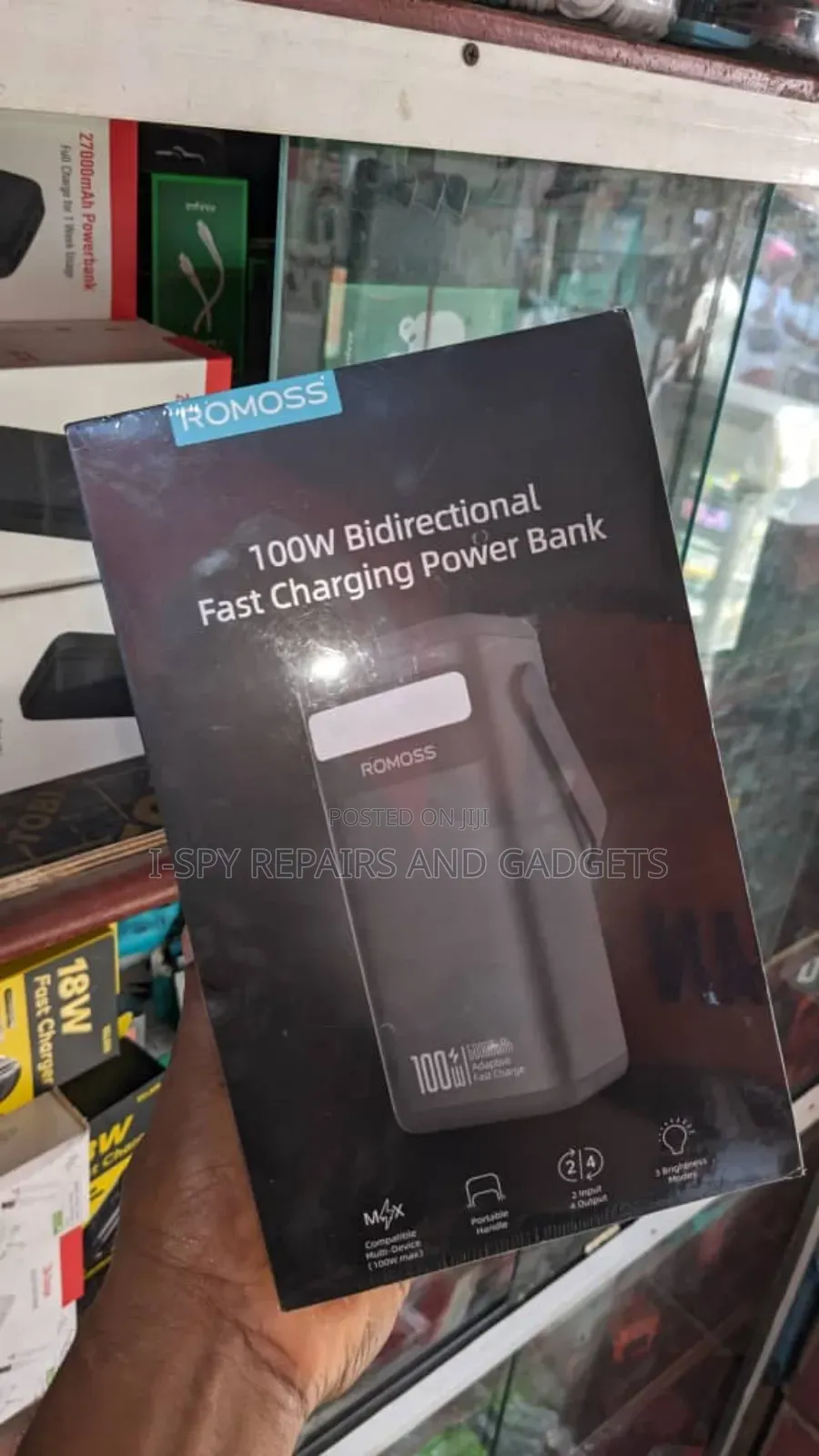 Romoss Pmt60-1d2 60000mah Laptop Power Bank 100w