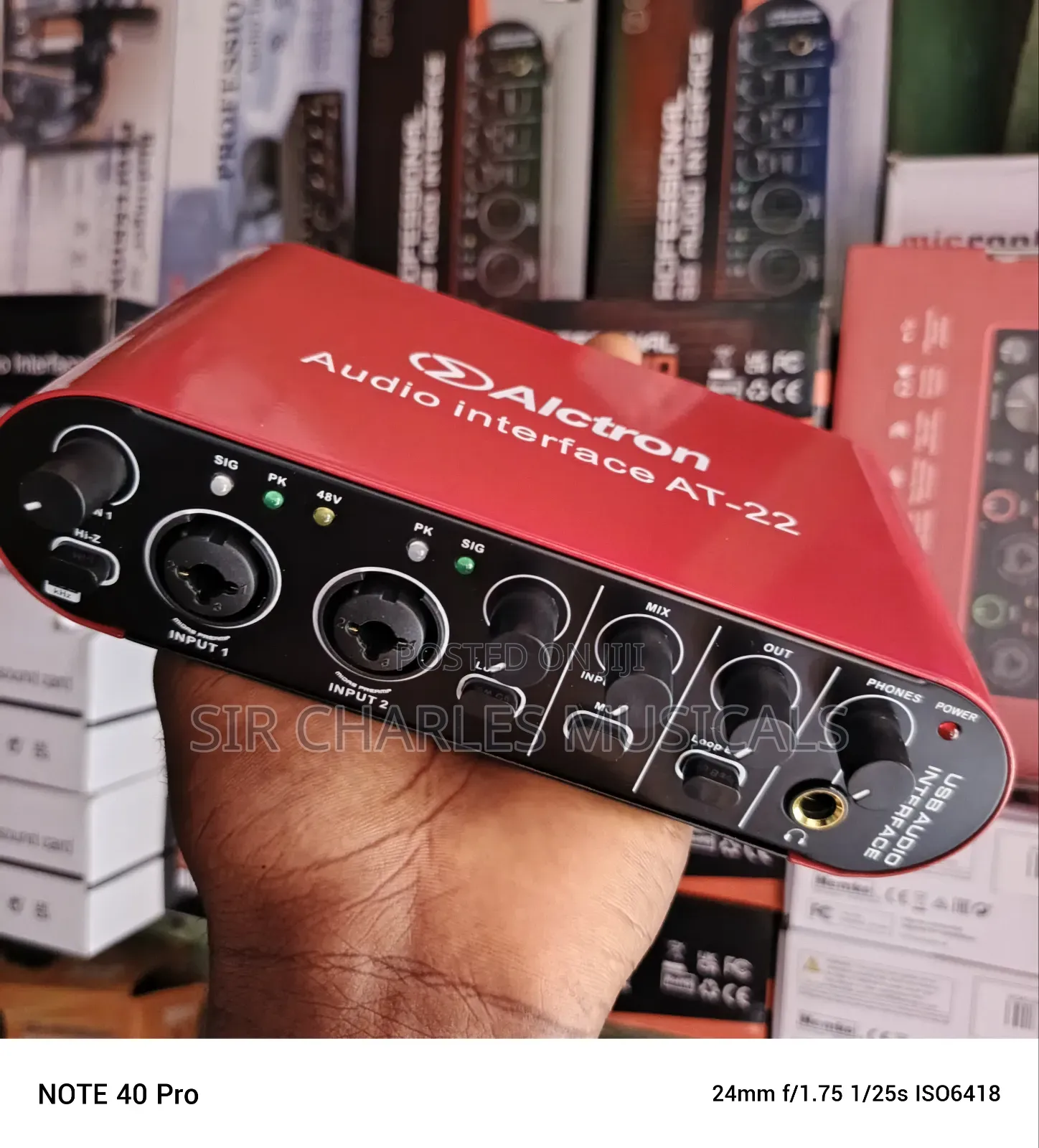 High Quality Alctron at-22 Audio Interface
