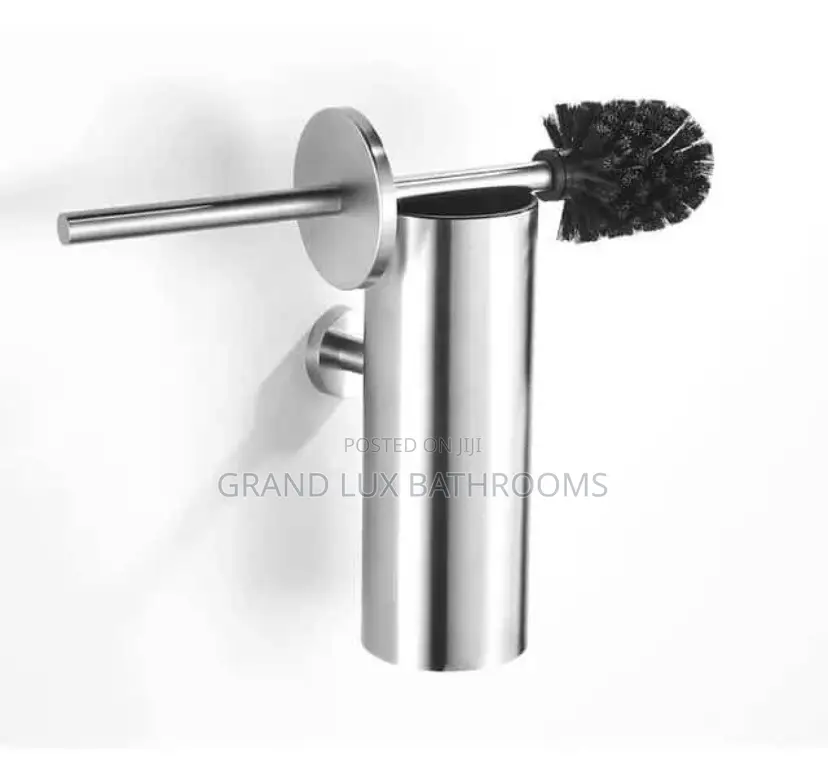 Stainless Steel Wall Mounted Brush With Holder–Rustproof