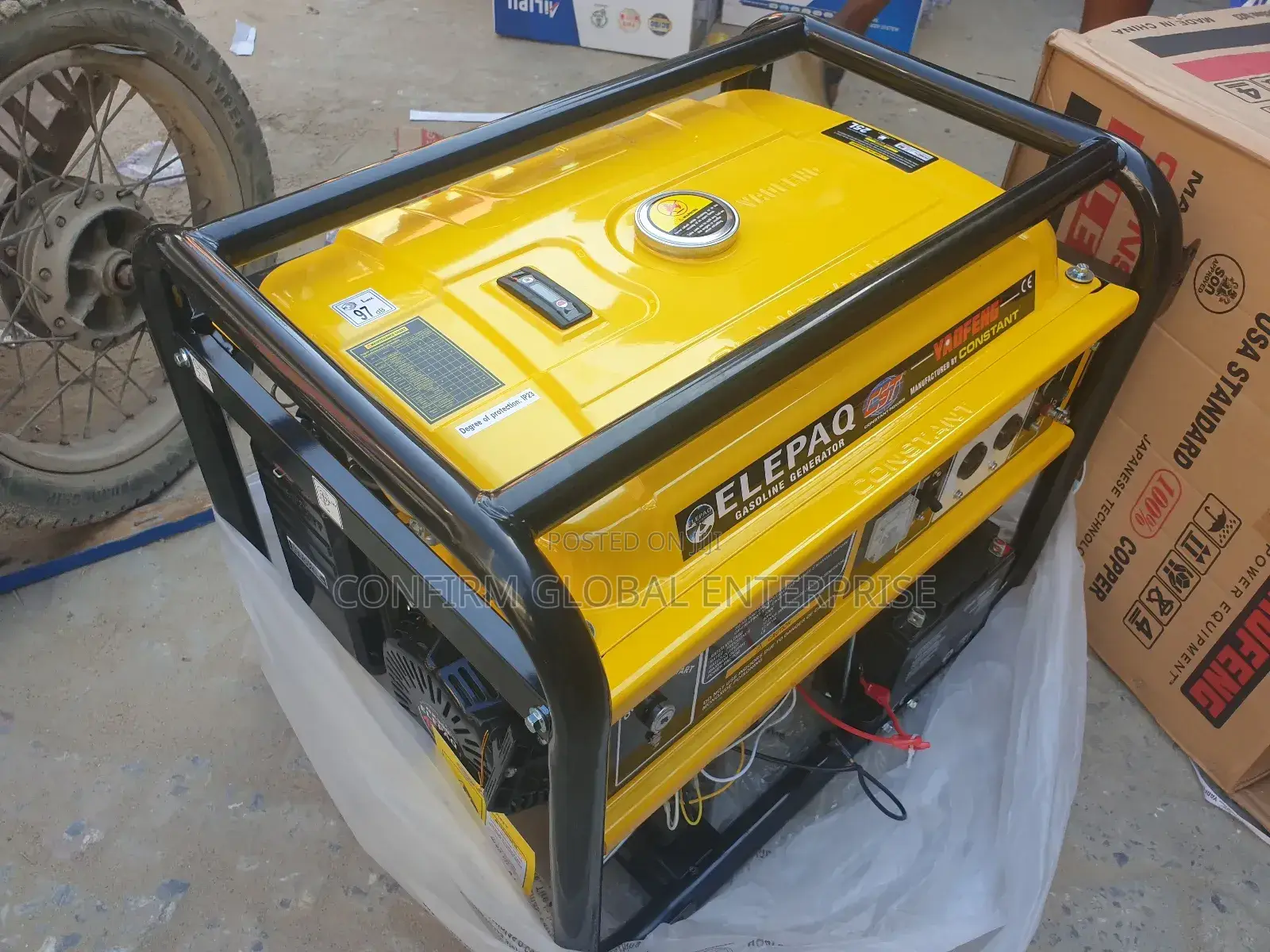 Mighty 13kva Elepaq Generator With Key Starter
