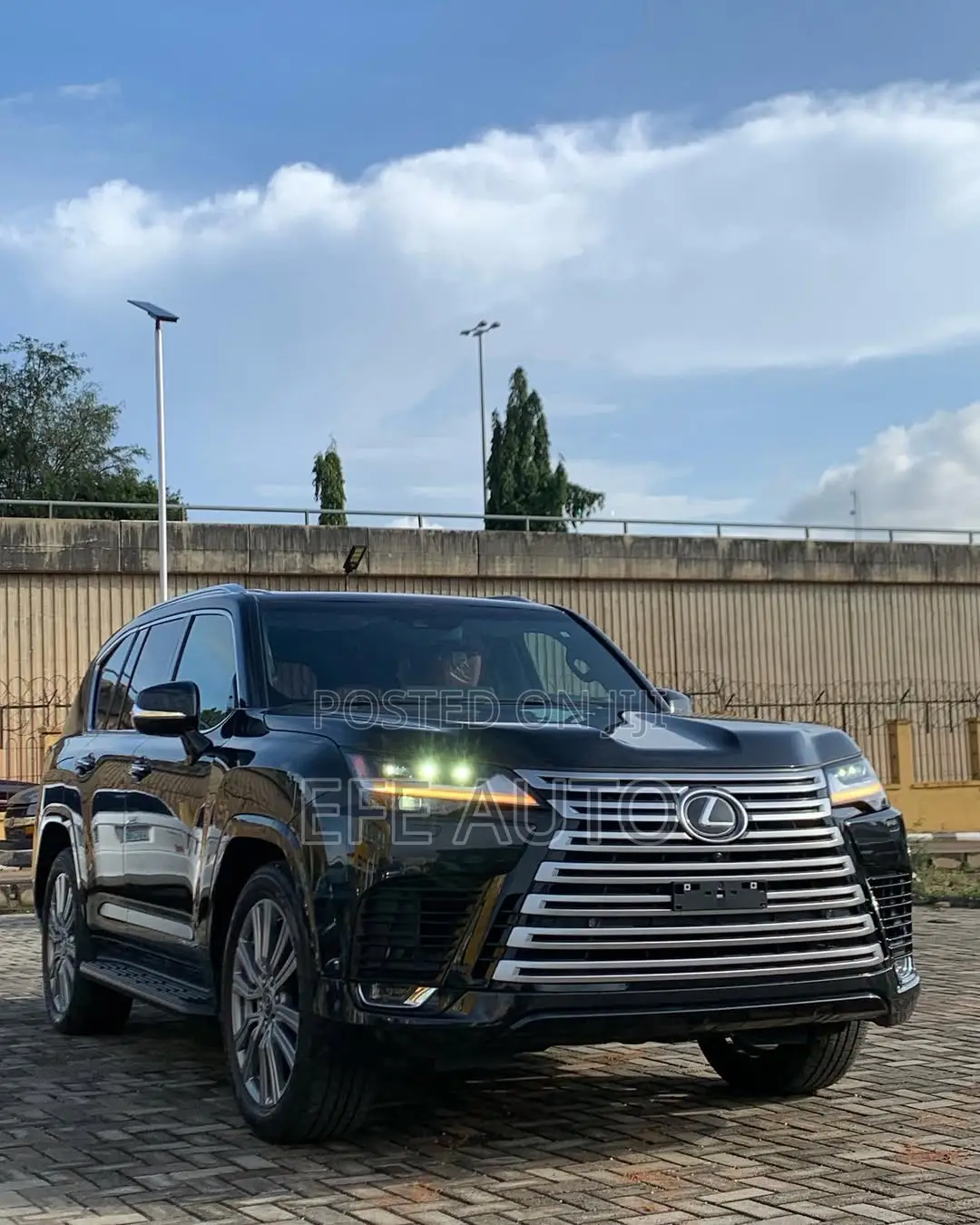 New Lexus LX 2023 Black