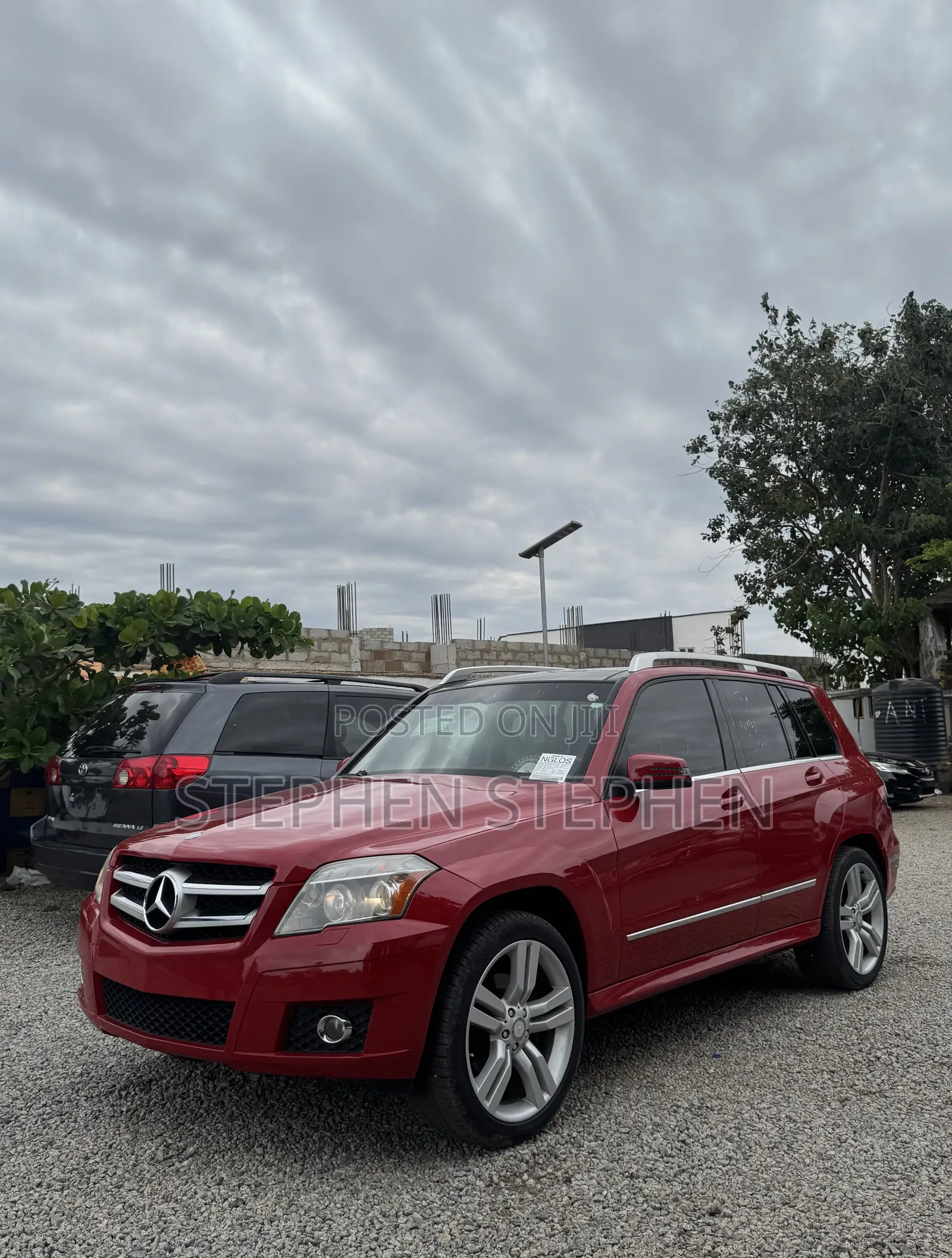 Mercedes-Benz GLK-Class 2012 Red