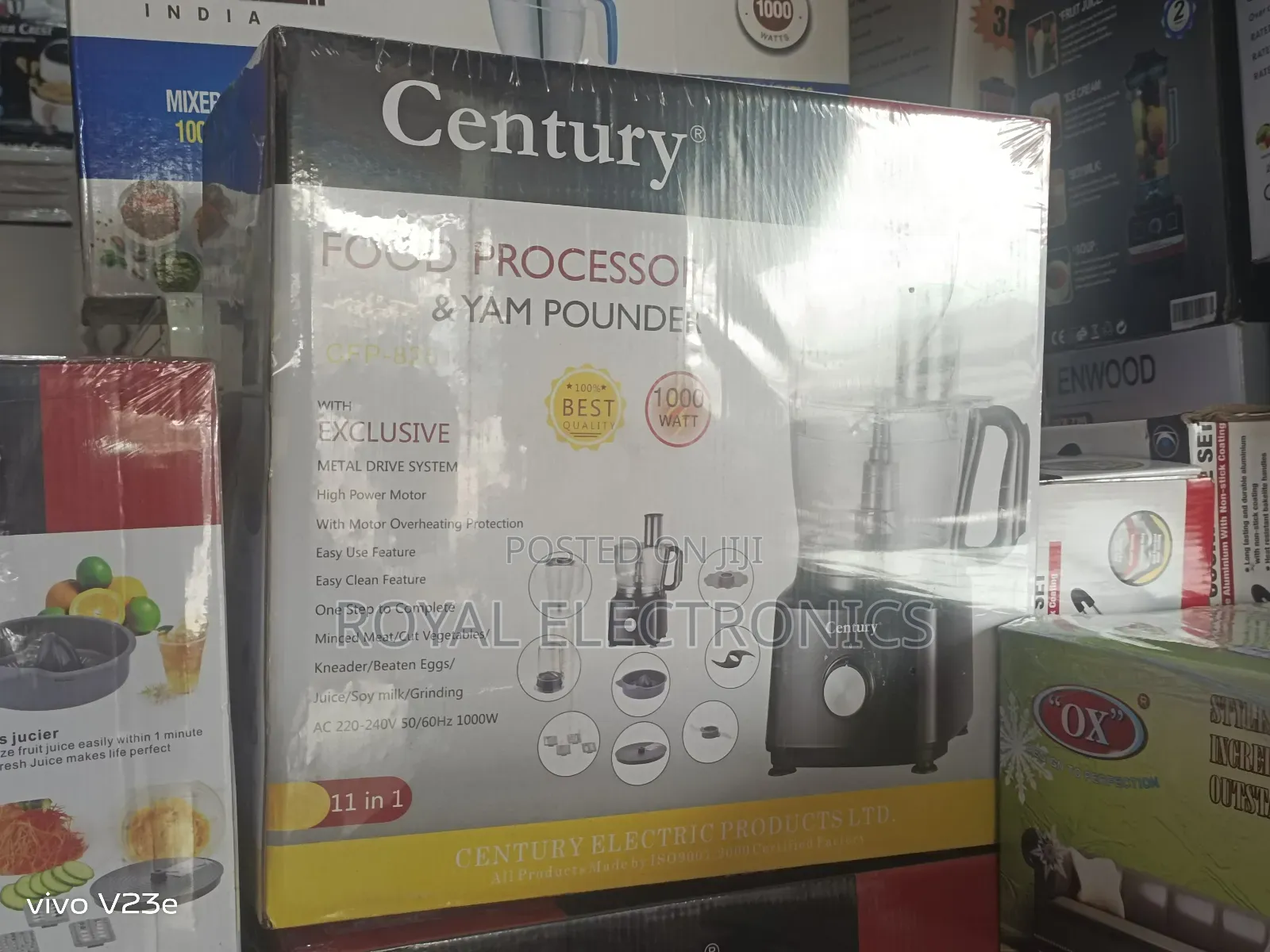 Very New Century Yam Pounder And Food Processor