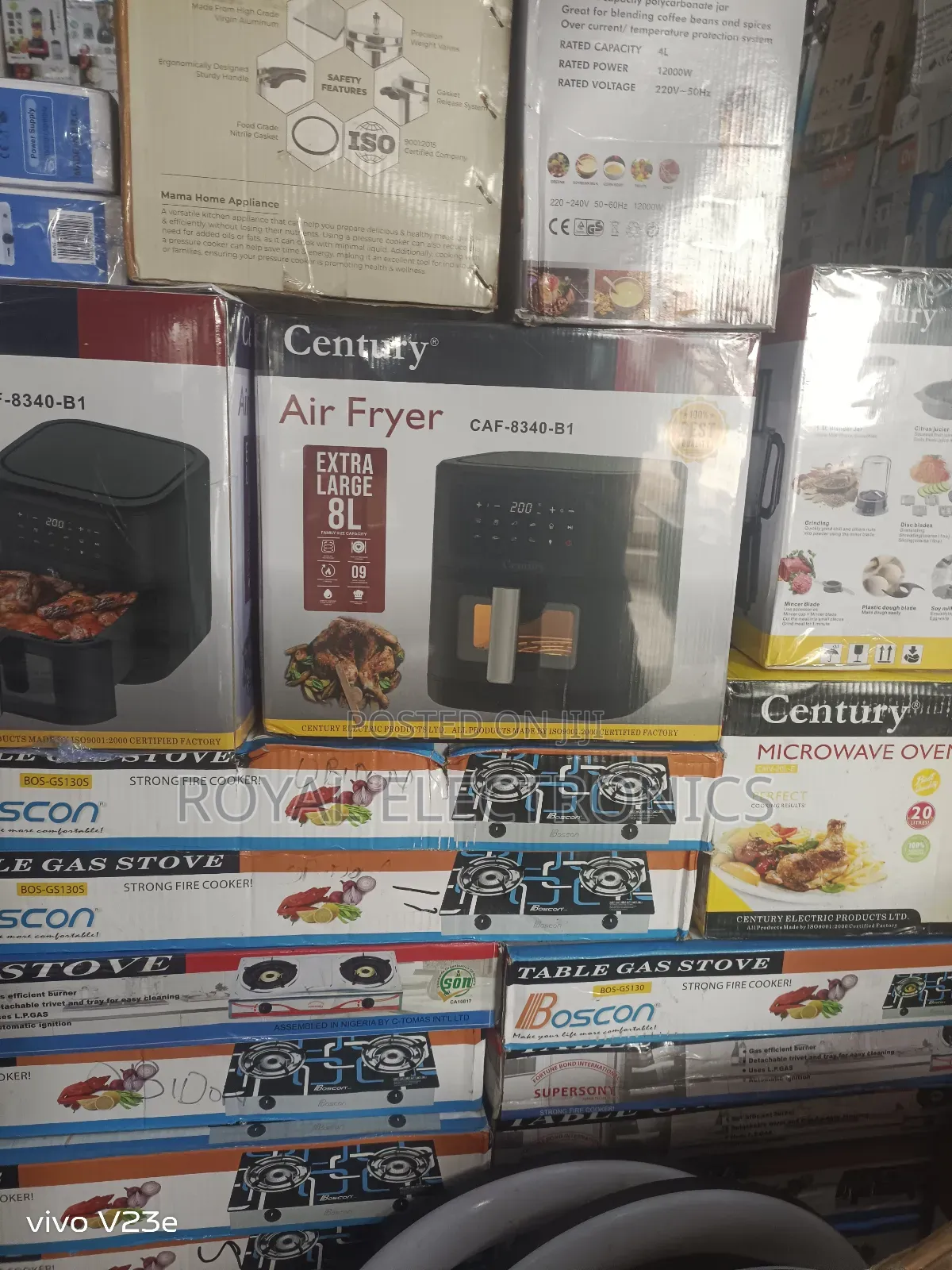 Century Digital Torch Screen Air Fryer 8litres
