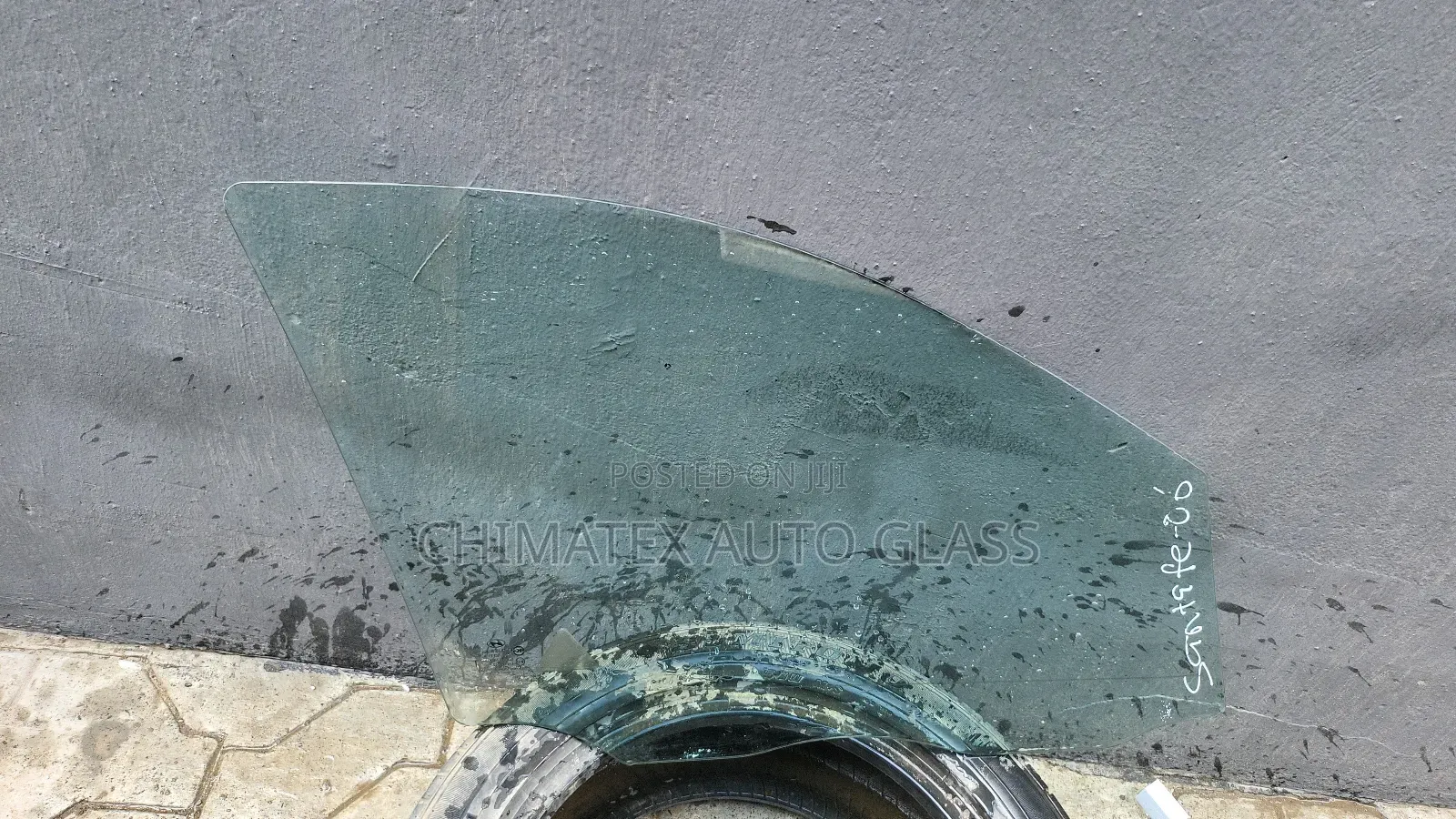 Front Door Glass Hyundai Santafe 2008 We Deliver