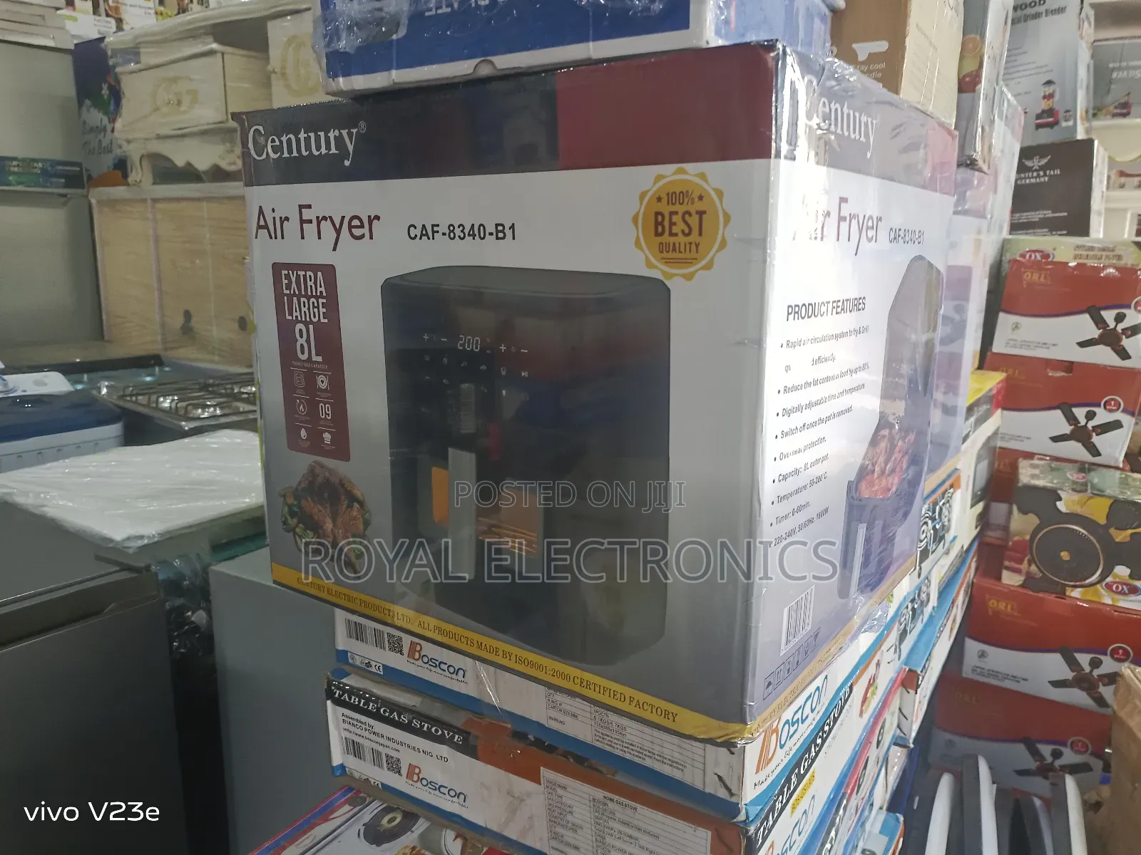 Best Released Century Digital Torch Screen Air Fryer 8litres