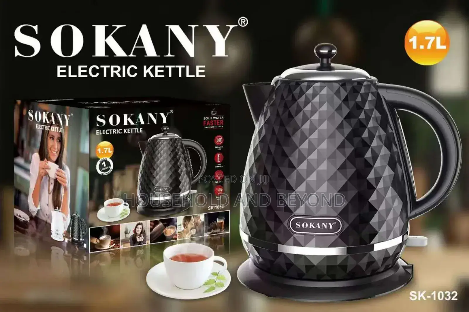 Sokany Classic 1.7 Kettle