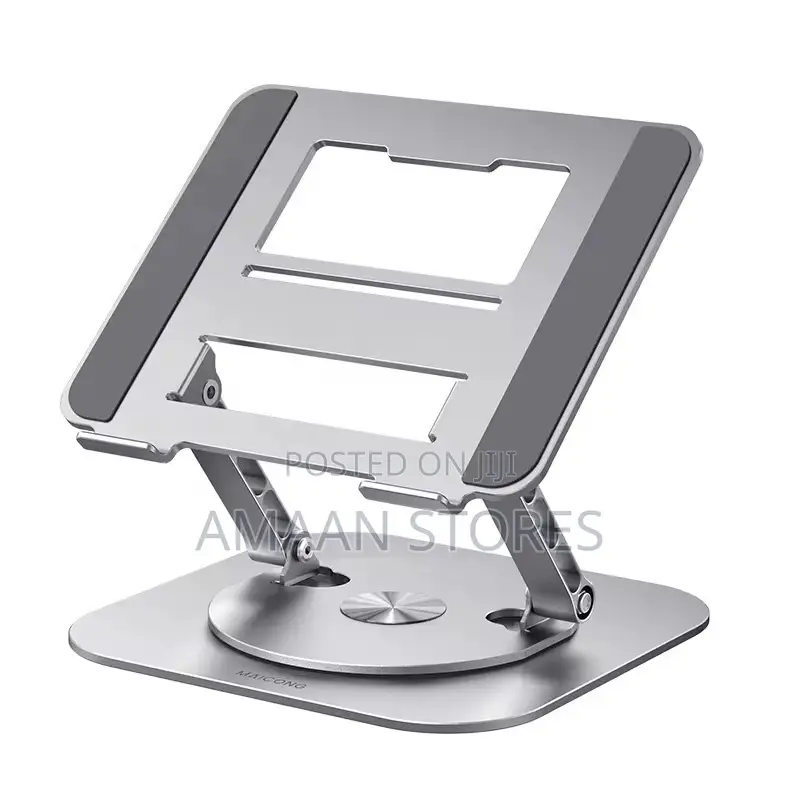 Foldable Laptop Stand With 360° Rotating Base