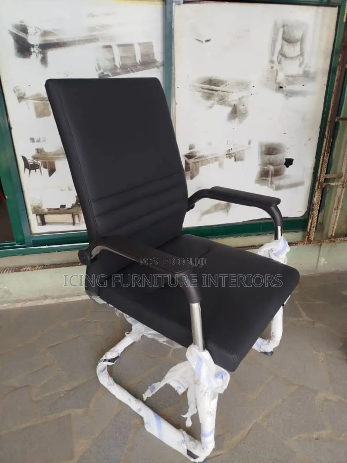 Top Quality Leather Office Visitor Chair