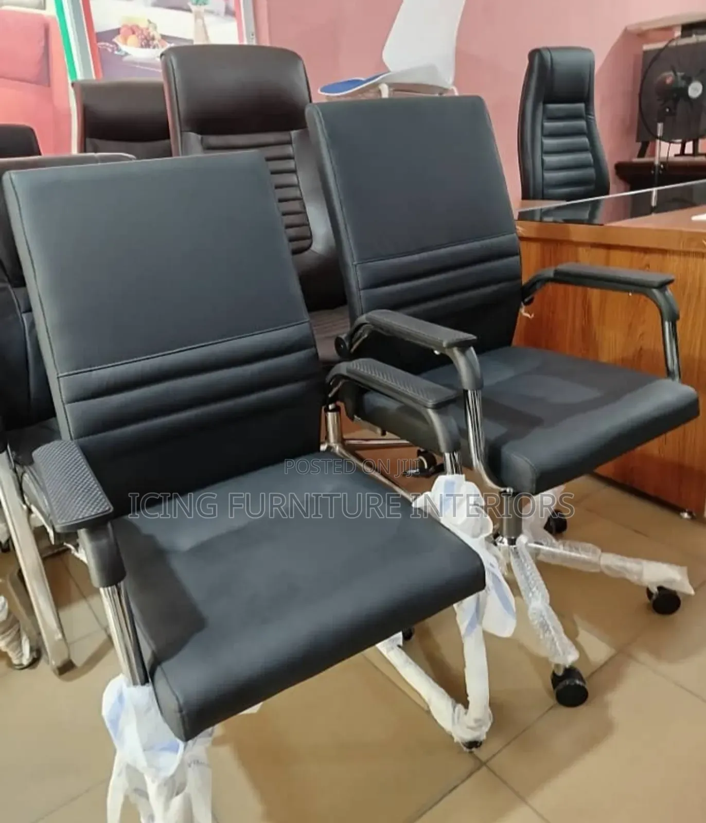 Top Quality Leather Office Visitor Chair