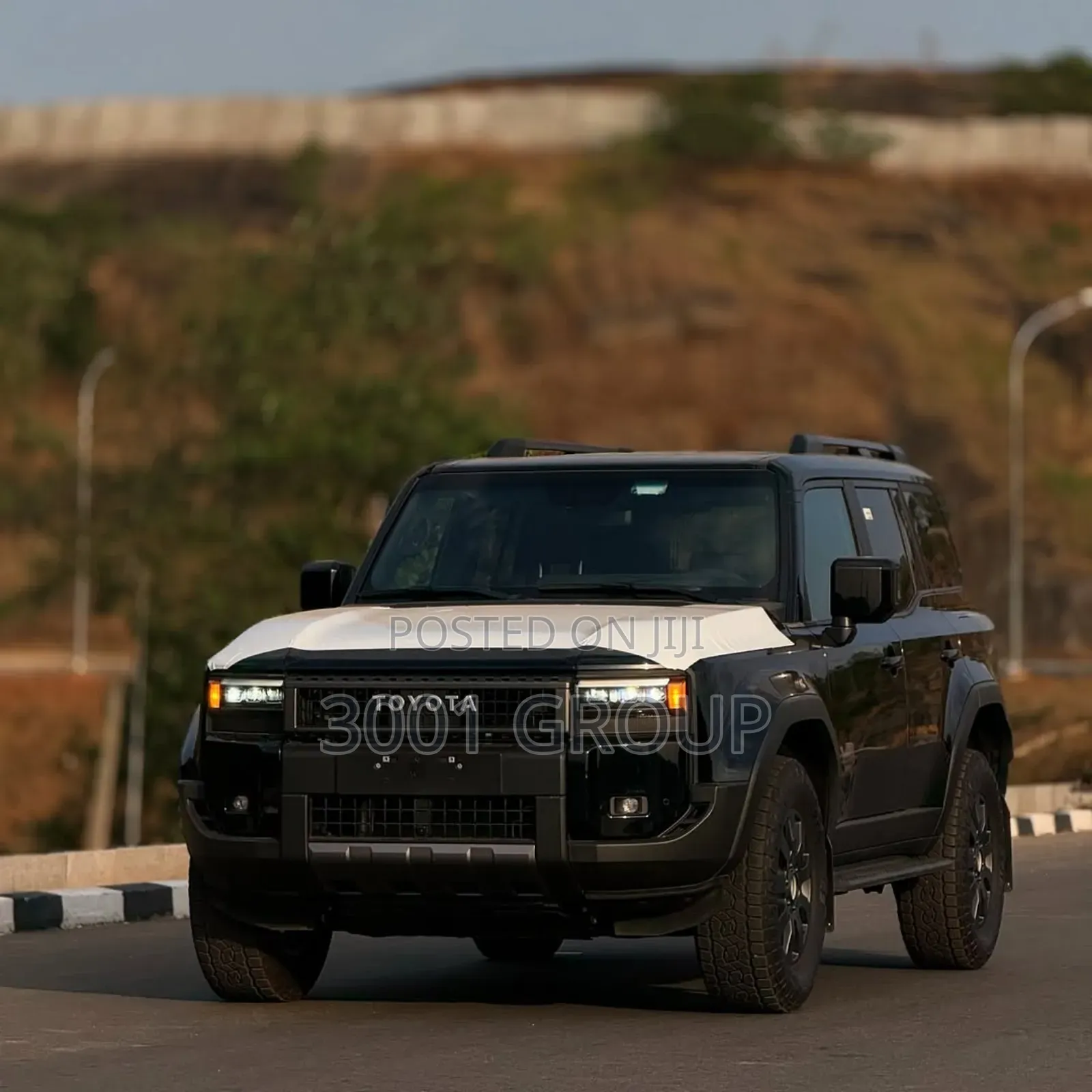 New Toyota Land Cruiser Prado 2024 Black