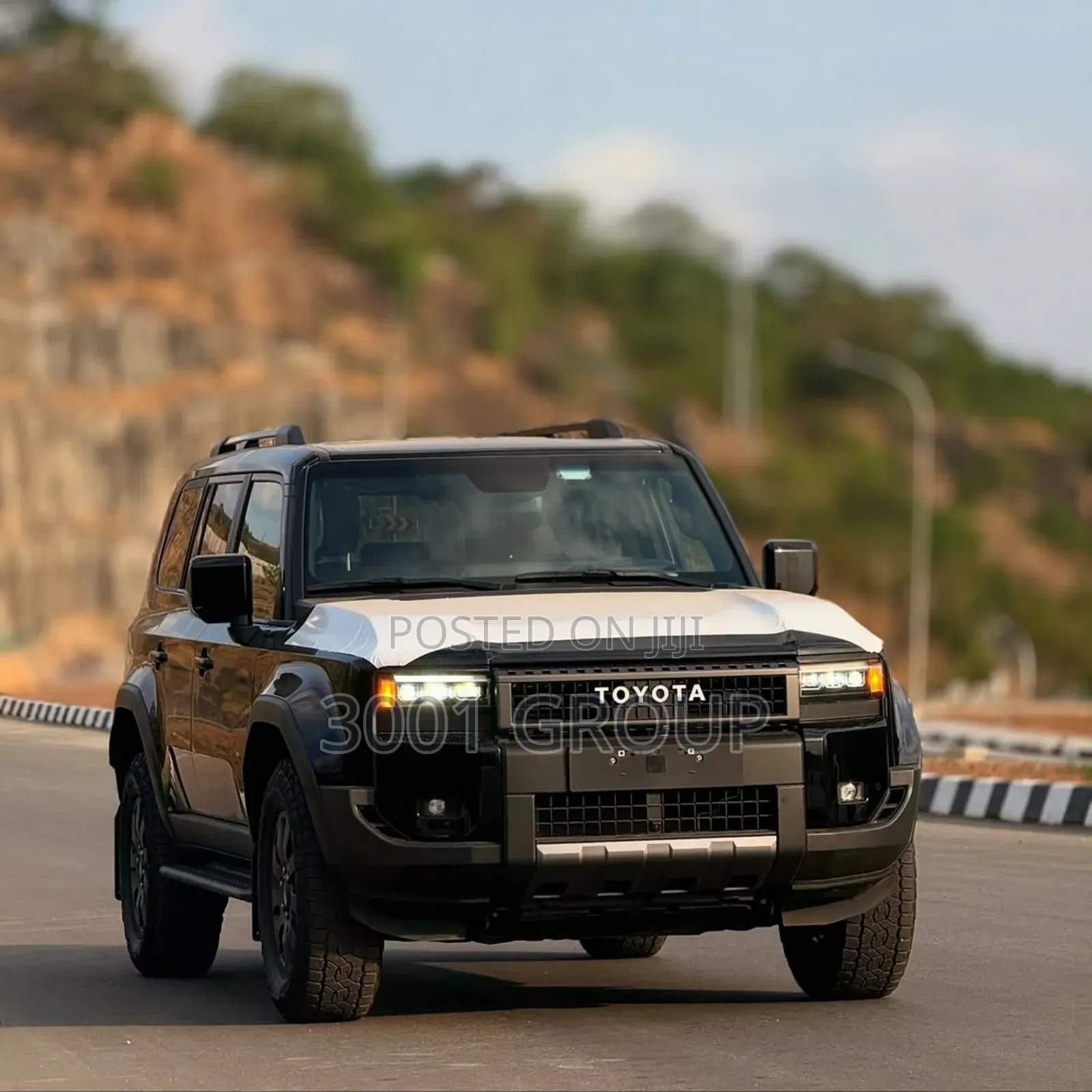 New Toyota Land Cruiser Prado 2024 Black