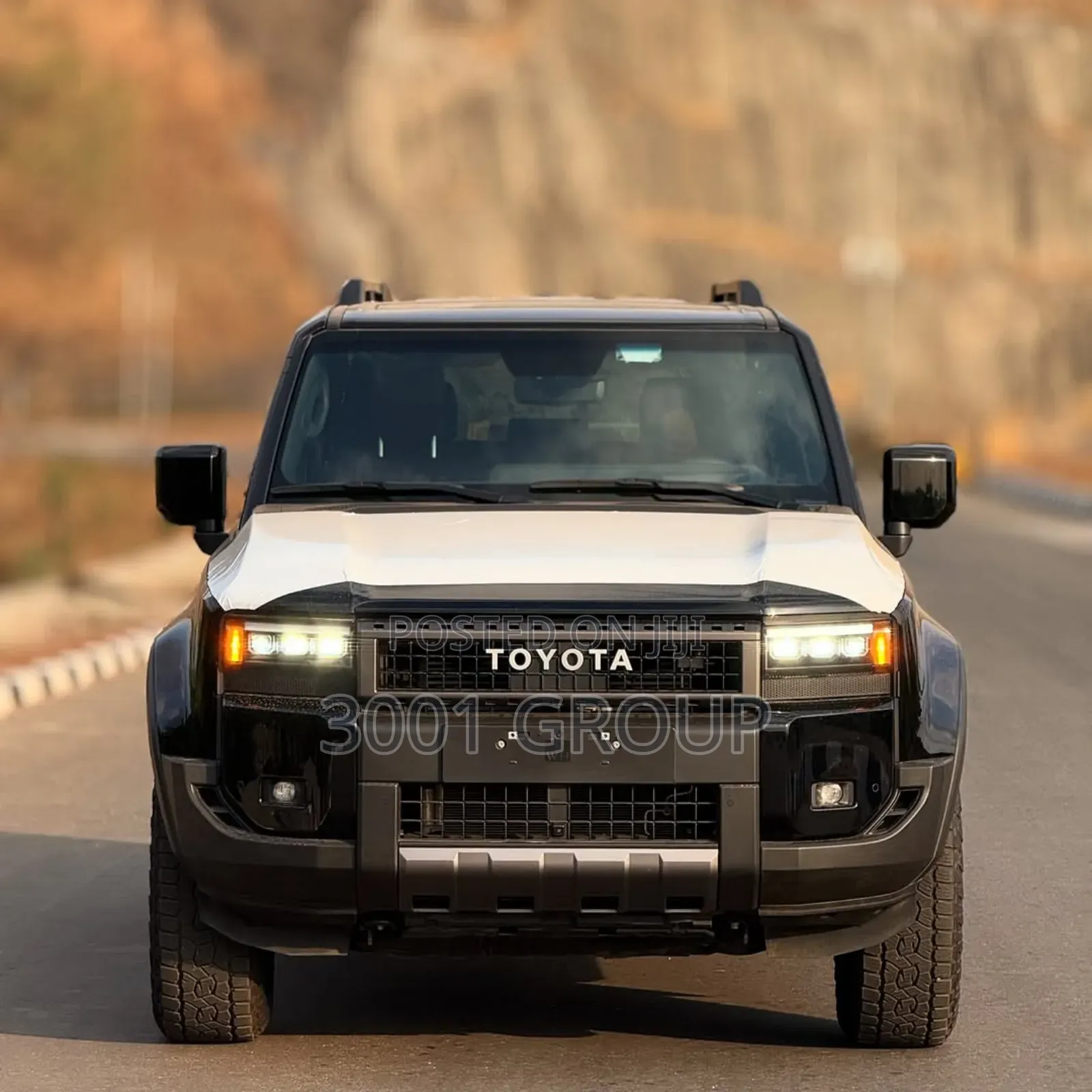 New Toyota Land Cruiser Prado 2024 Black