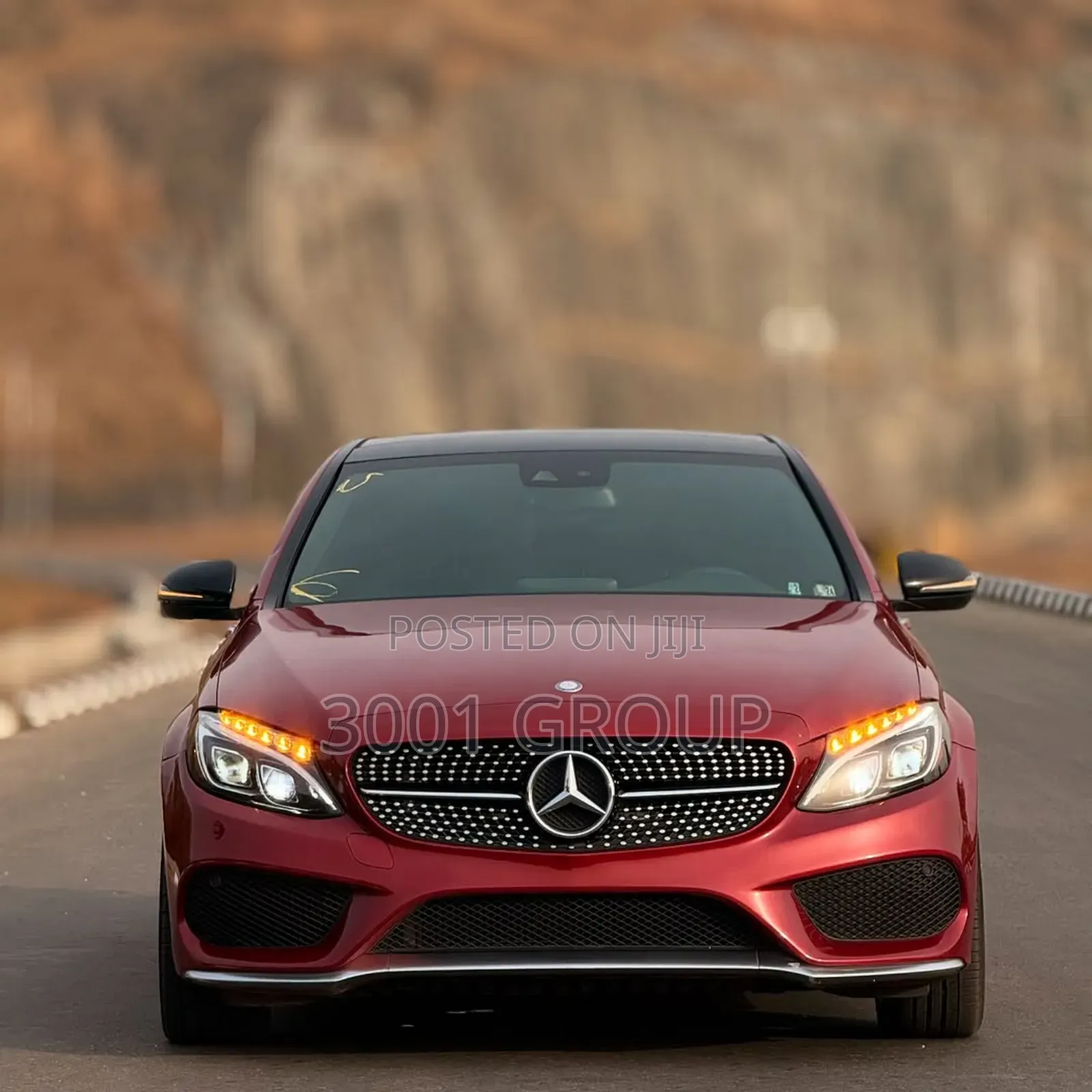 Mercedes-Benz C450 2017 Burgundy