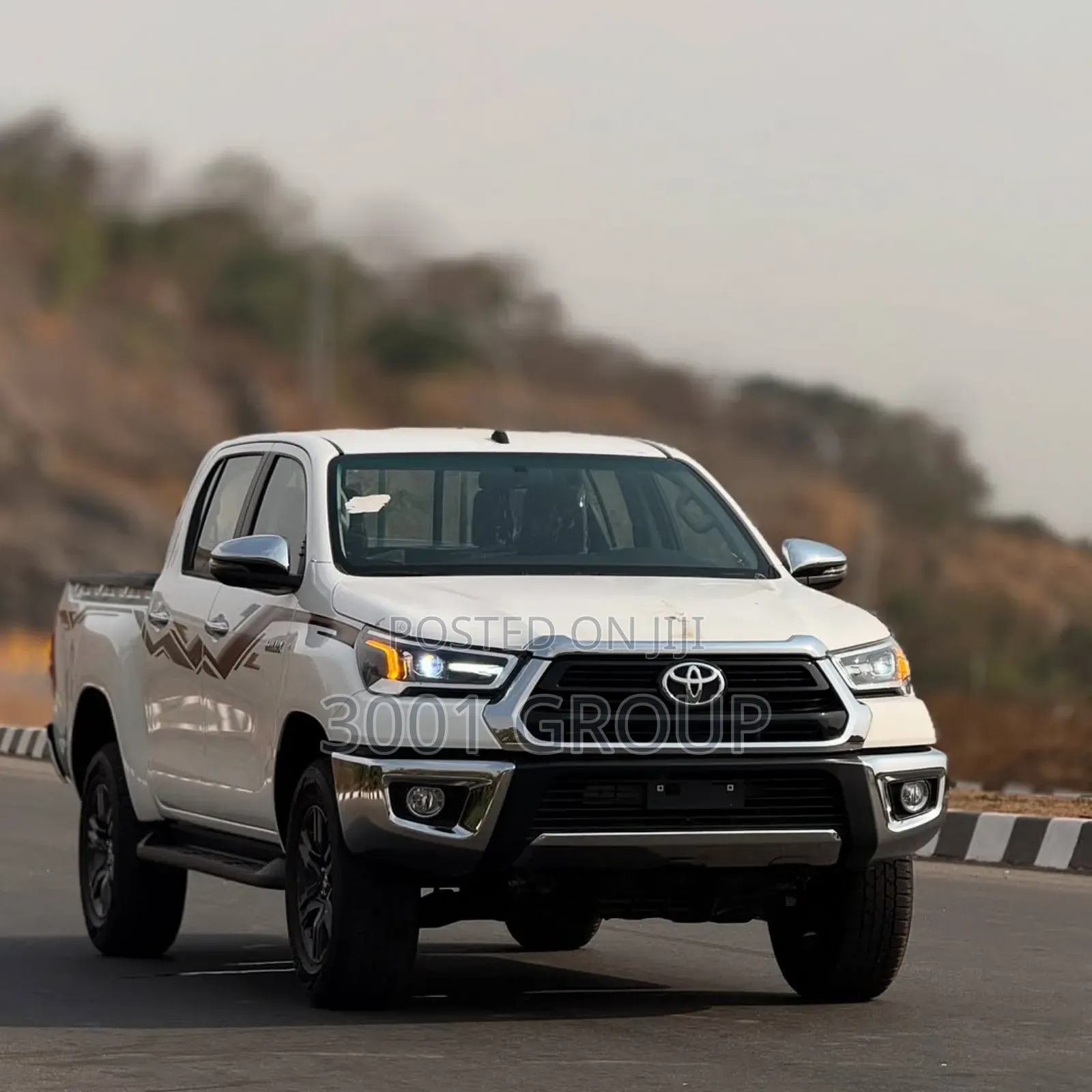 New Toyota Hilux 2024 White