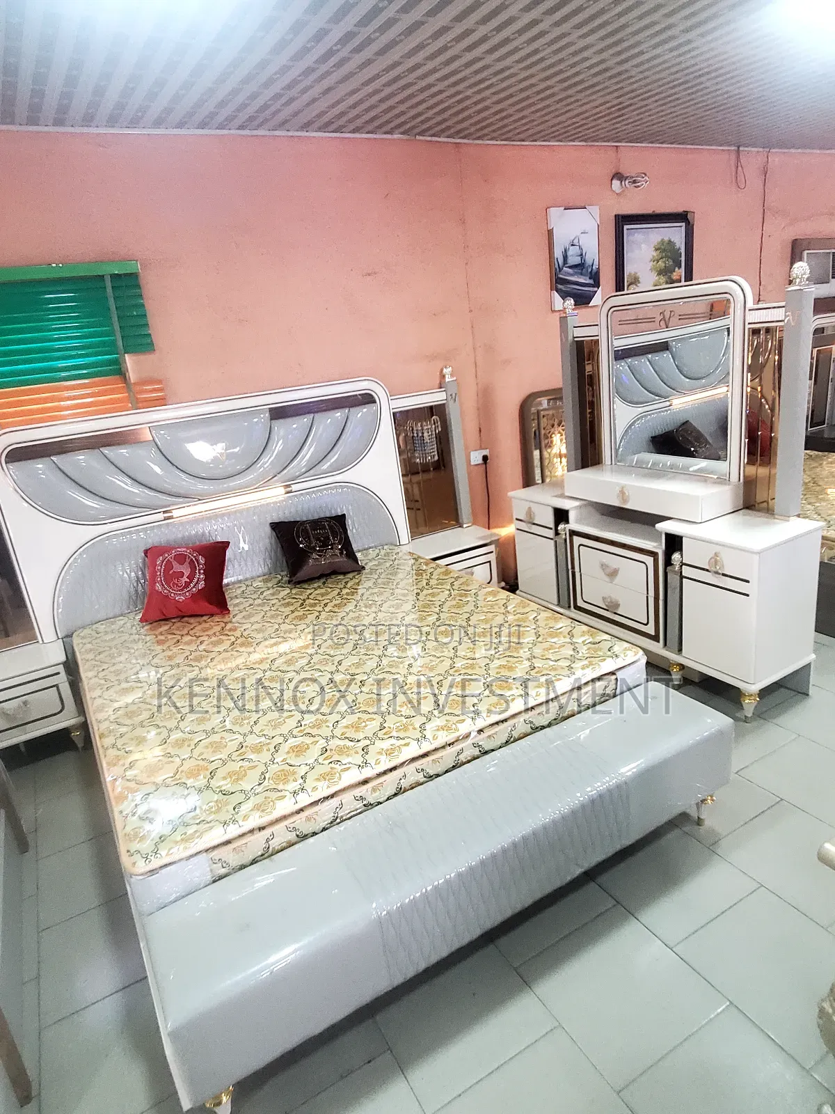 6 by 7 Modern Luxury Imported Complete Set of Bedframe