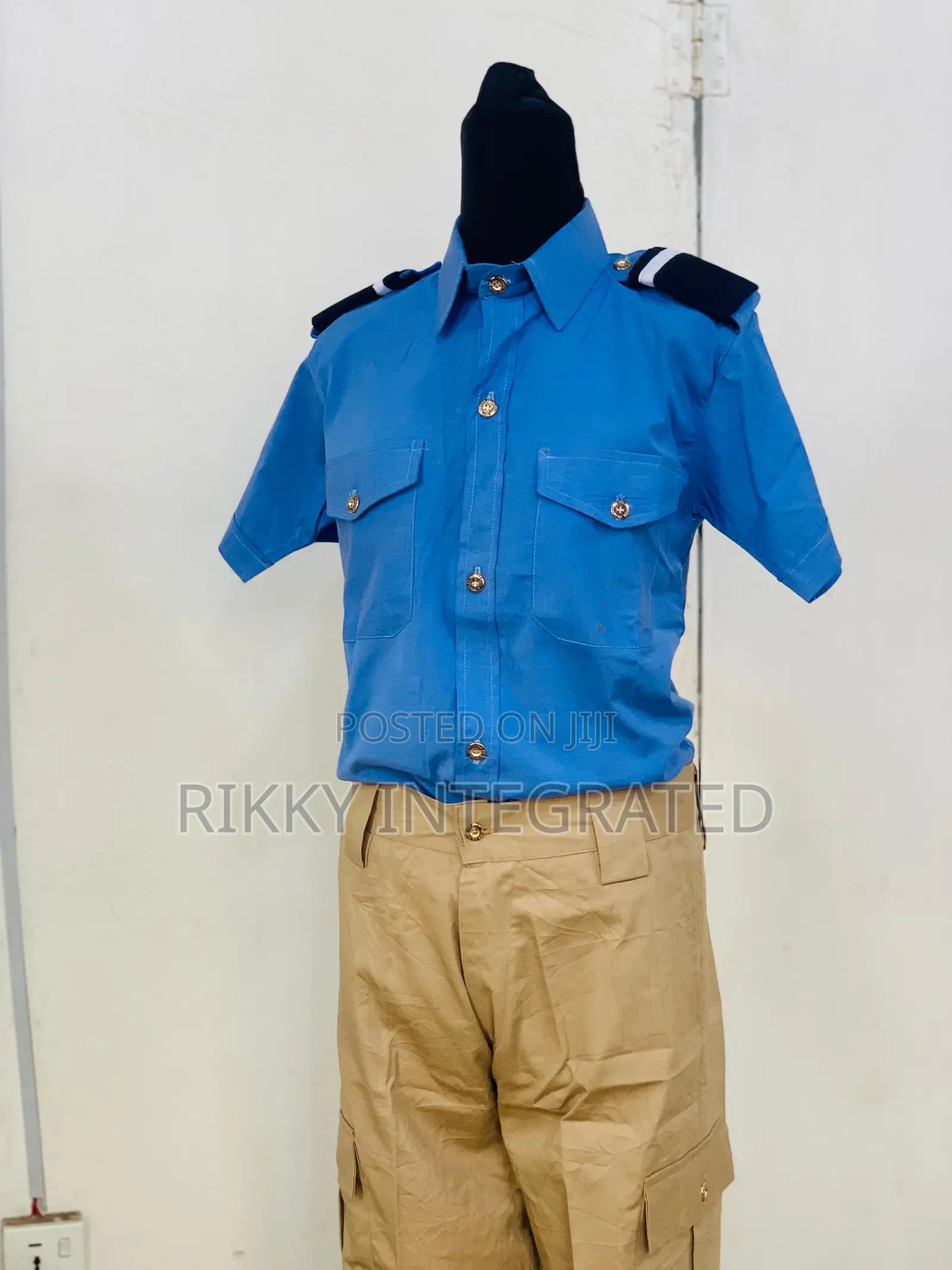 Custom Monogrammed Full Security Shirts and Polos With Logo