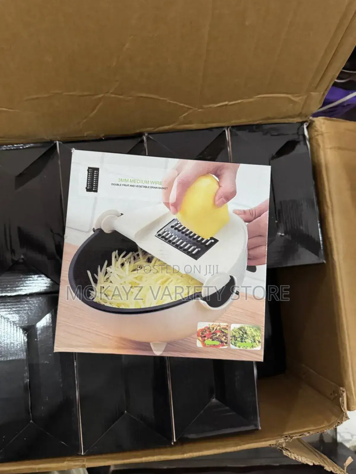 Vegetable Wet Basket With Multiple Blade and Sieve