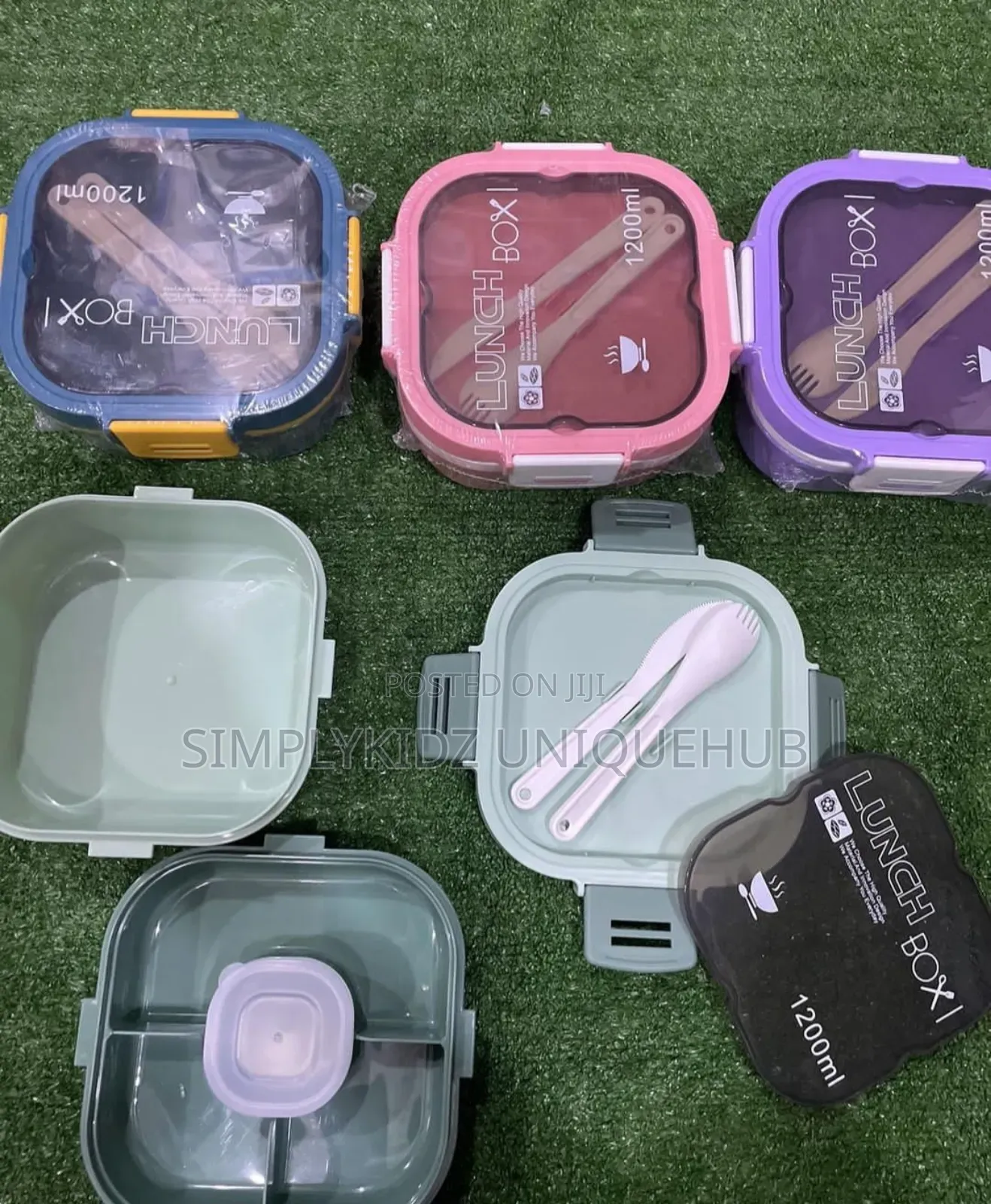 Lunch Box With Cutlery Set