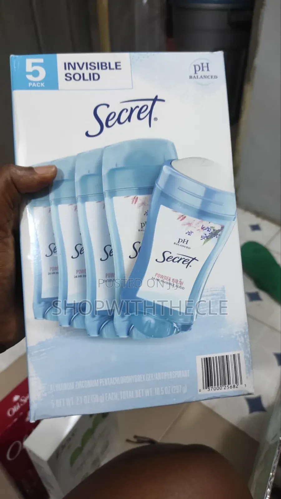 Secret Powder Fresh Invisible Deodorant Stick