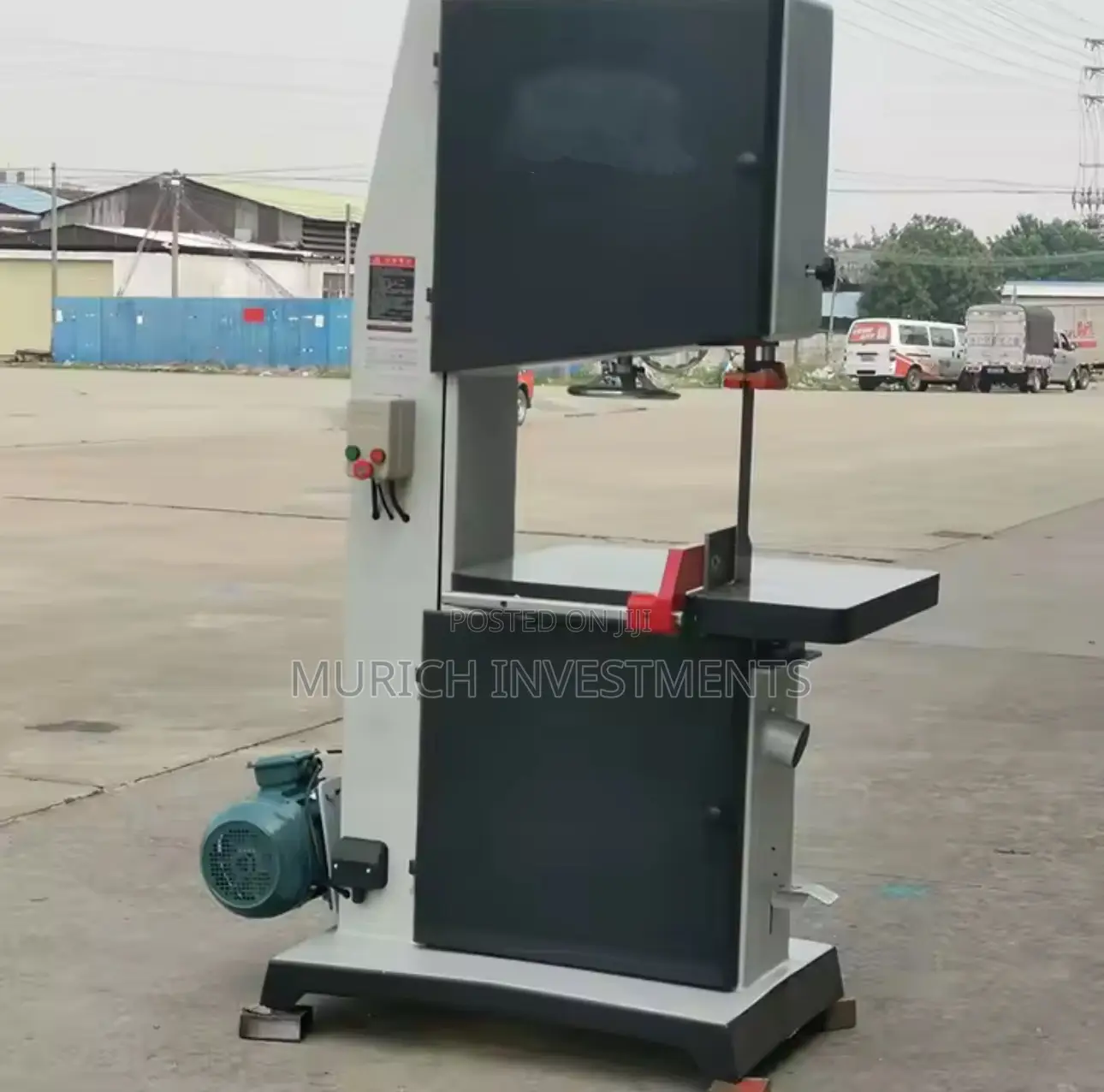 Heavy-Duty Vertical Band Saw – 7.5kw Industrial Power