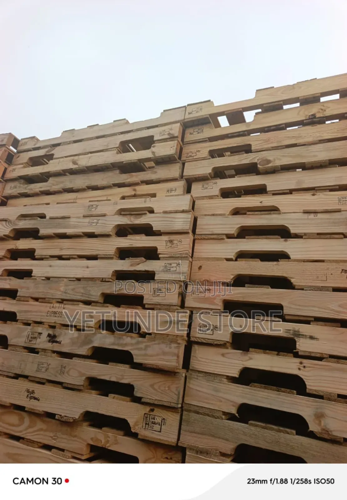 Dry Heat-treated Wooden Pallets 120*100