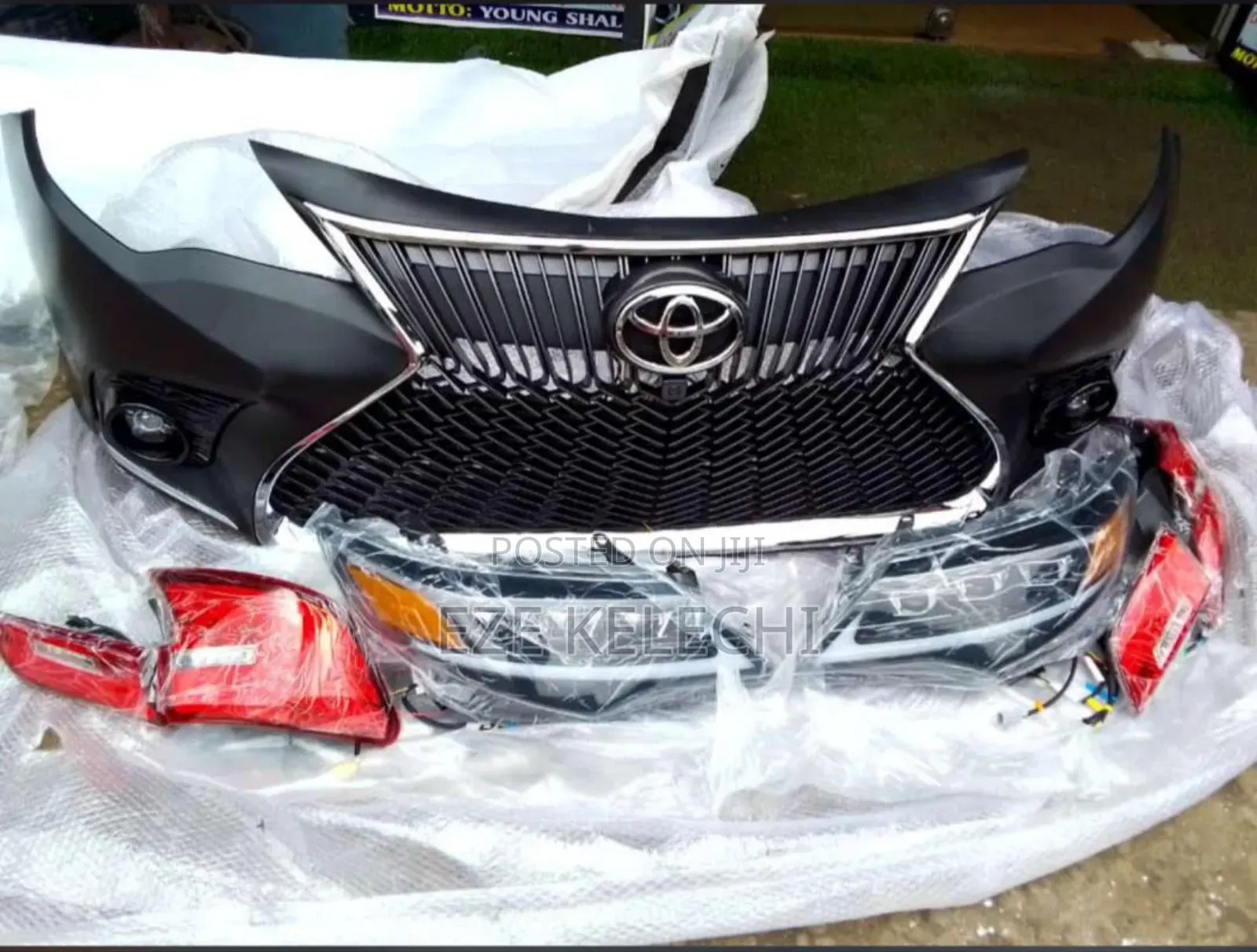 Complete Bumper Headlight 3 Touch Rear Lights Camry 2010
