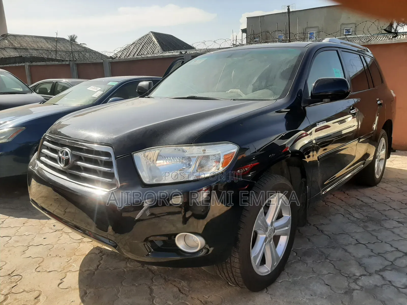 Toyota Highlander Limited 4x4 2008 Black