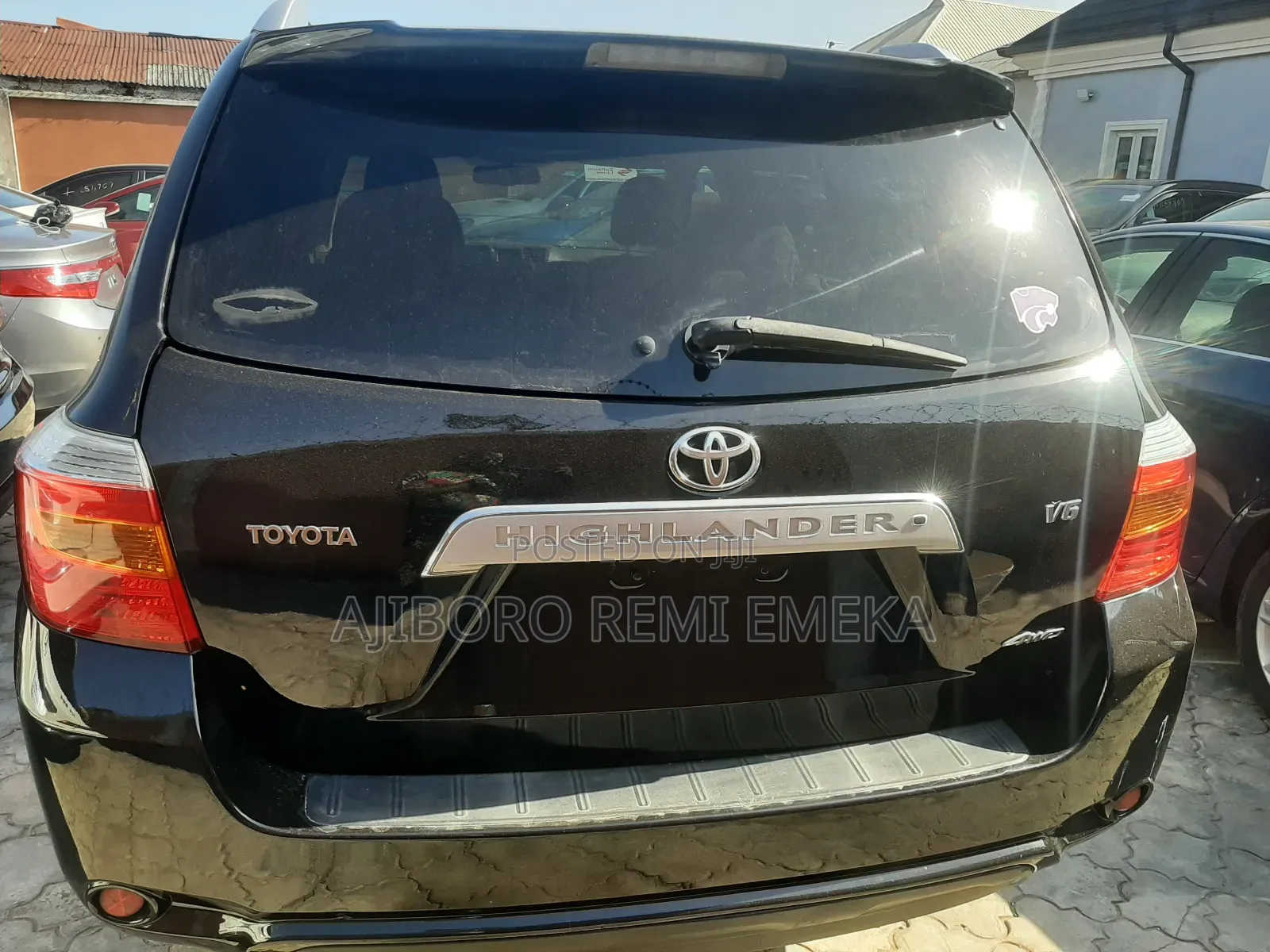 Toyota Highlander Limited 4x4 2008 Black