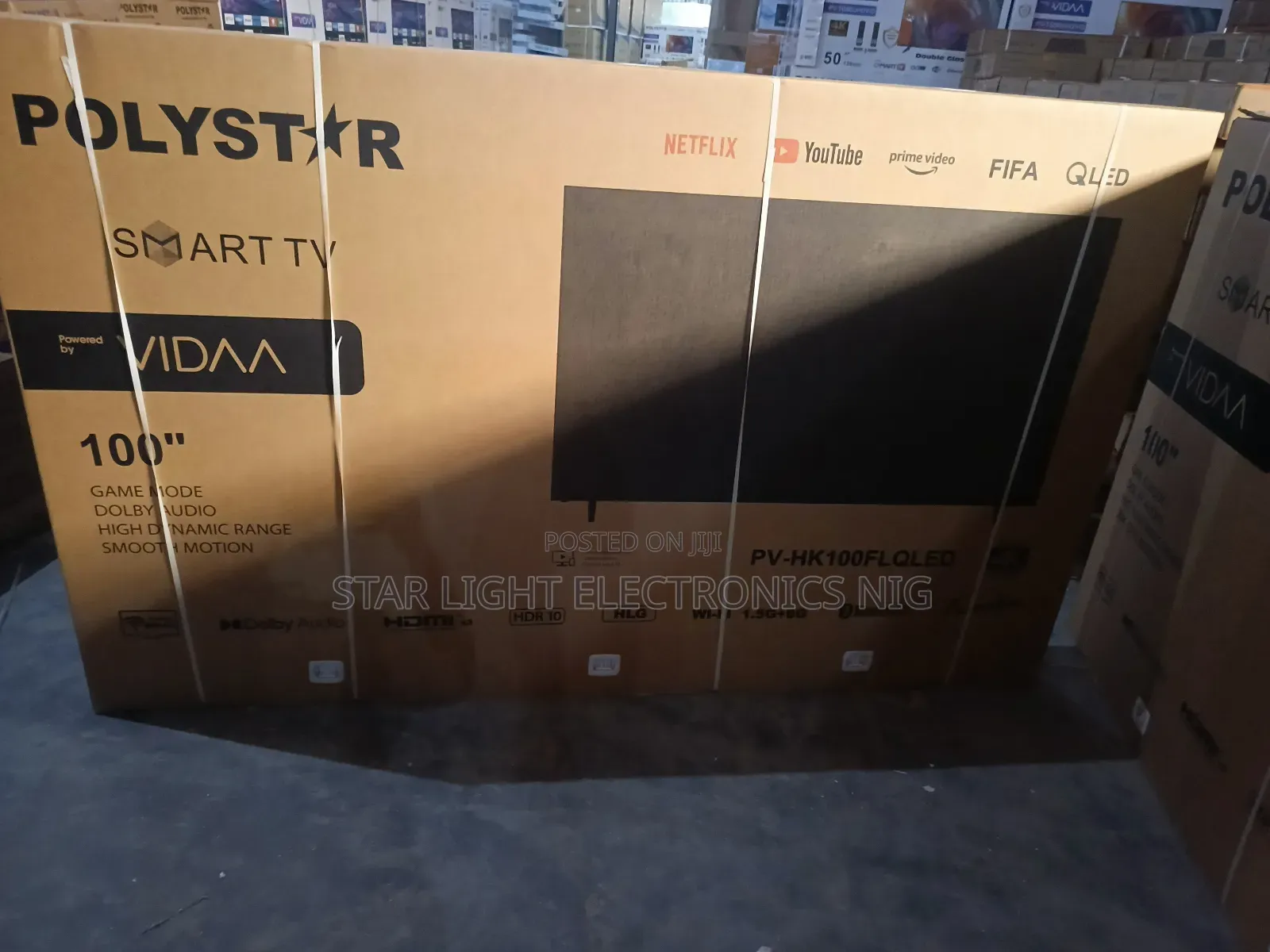100" Smart Tv Qled Frameless