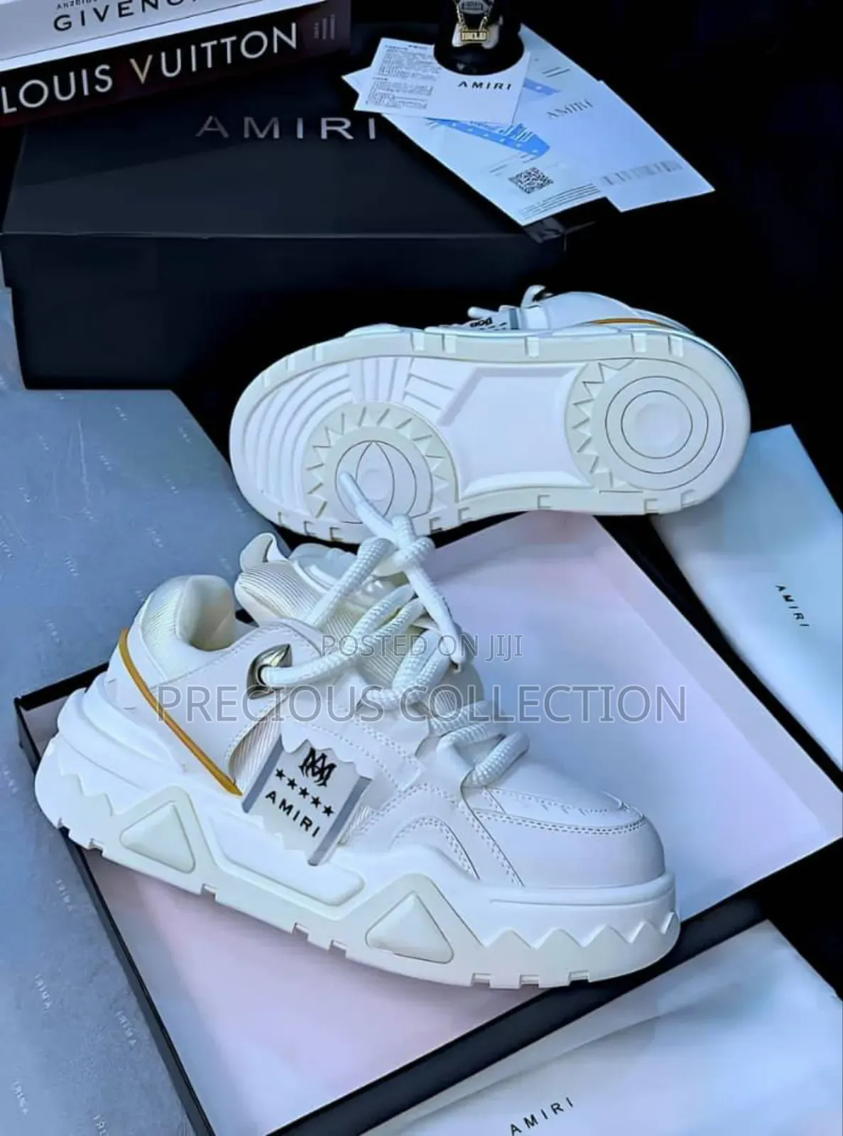 Unisex Top Quality Amiri Double Sole Sneakers