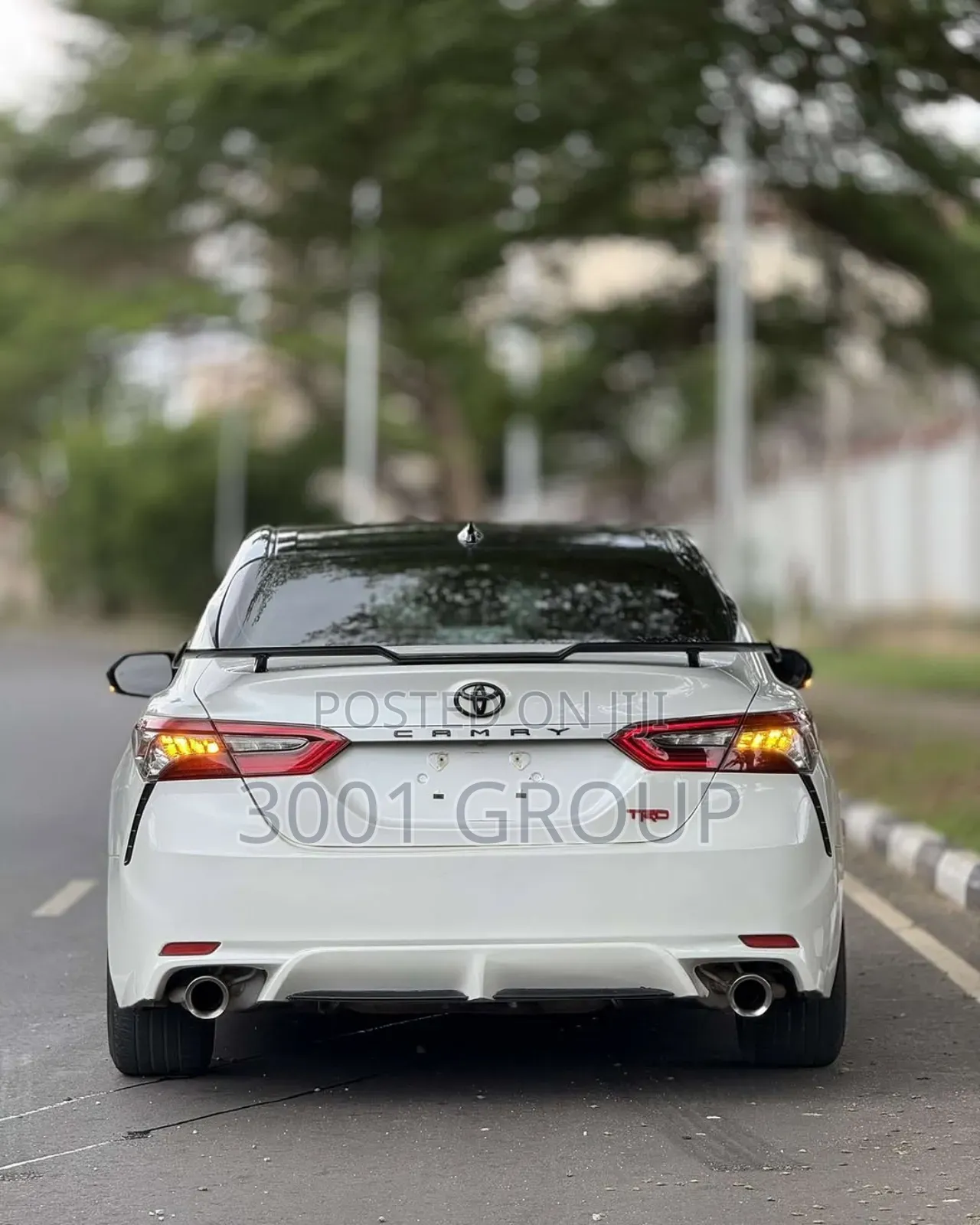 Toyota Camry TRD V6 2022 White